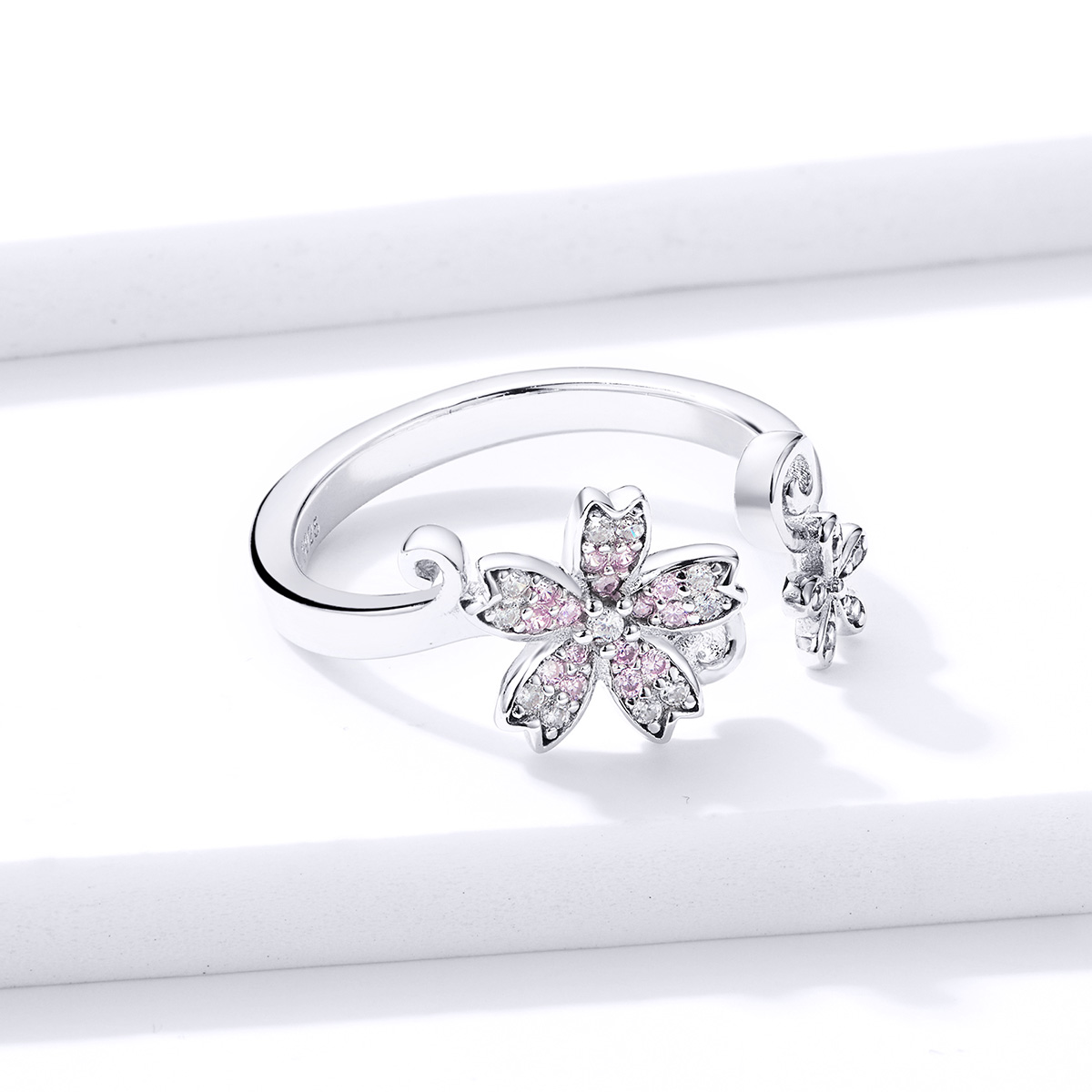 Pandora Style Oogverblindende Daisy Open Ring - BSR086