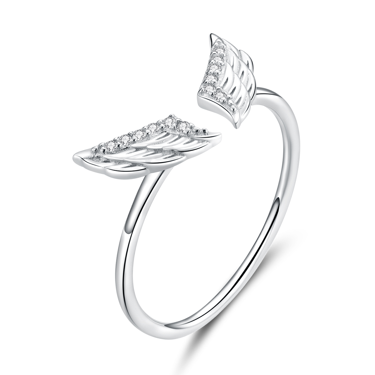 Pandora Style Wing Open Open Ring - BSR108