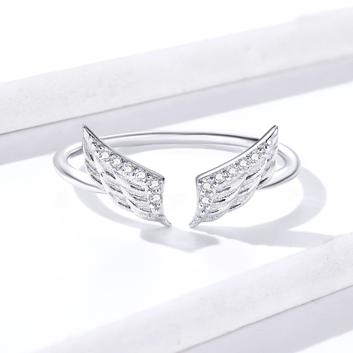 Pandora Style Wing Open Open Ring - BSR108