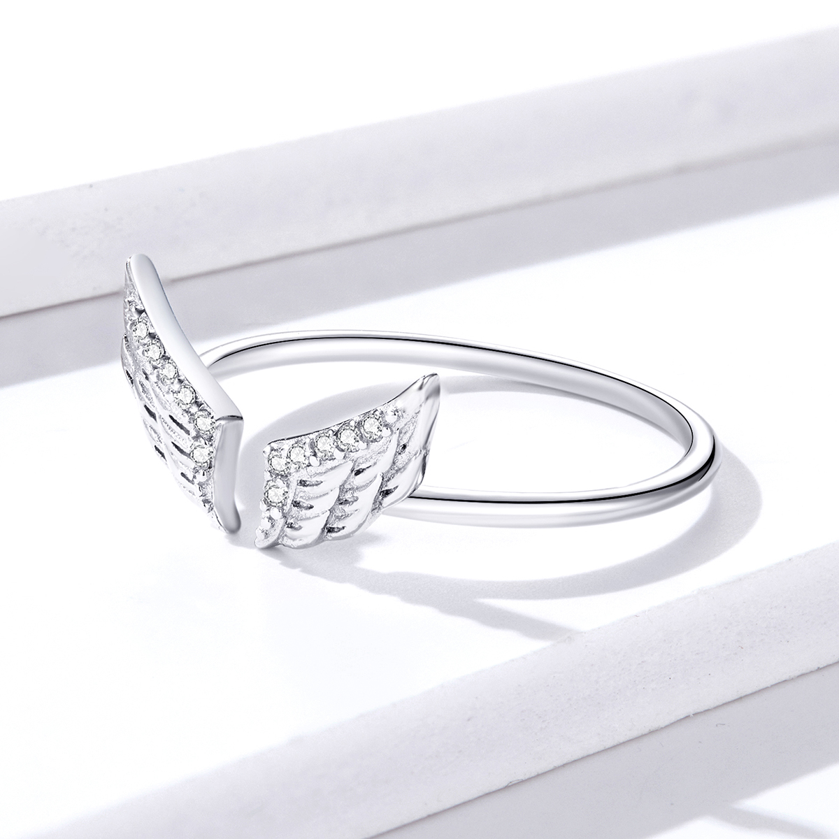 Pandora Style Wing Open Open Ring - BSR108