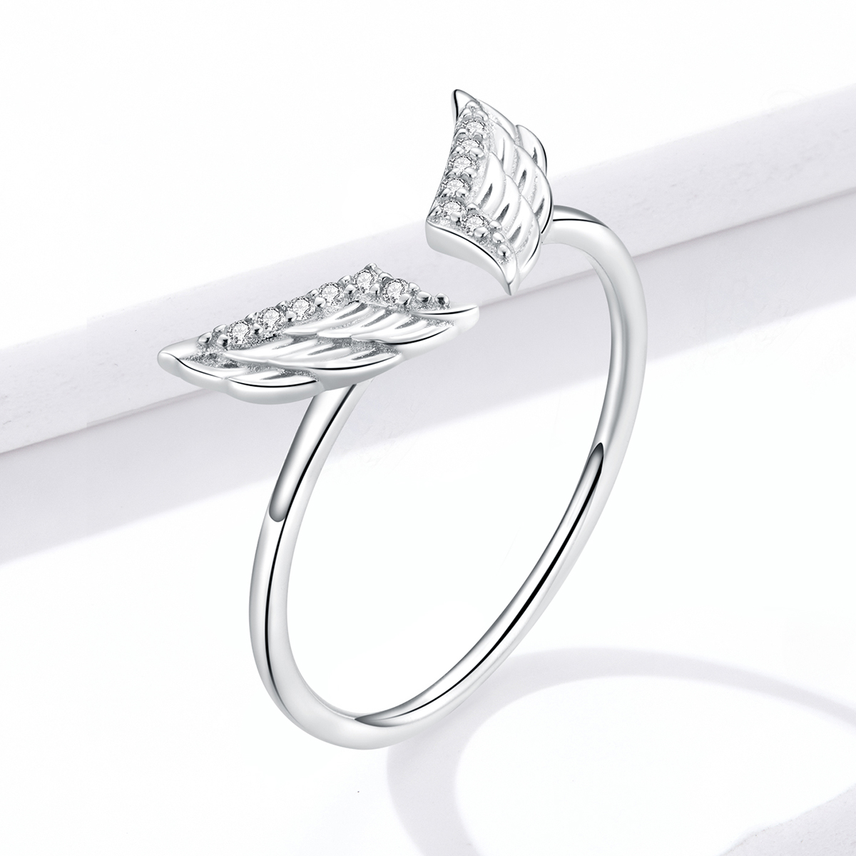 Pandora Style Wing Open Open Ring - BSR108