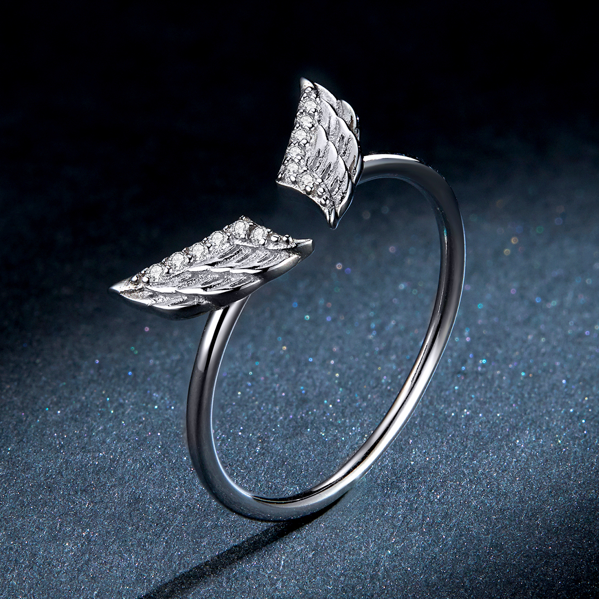 Pandora Style Wing Open Open Ring - BSR108