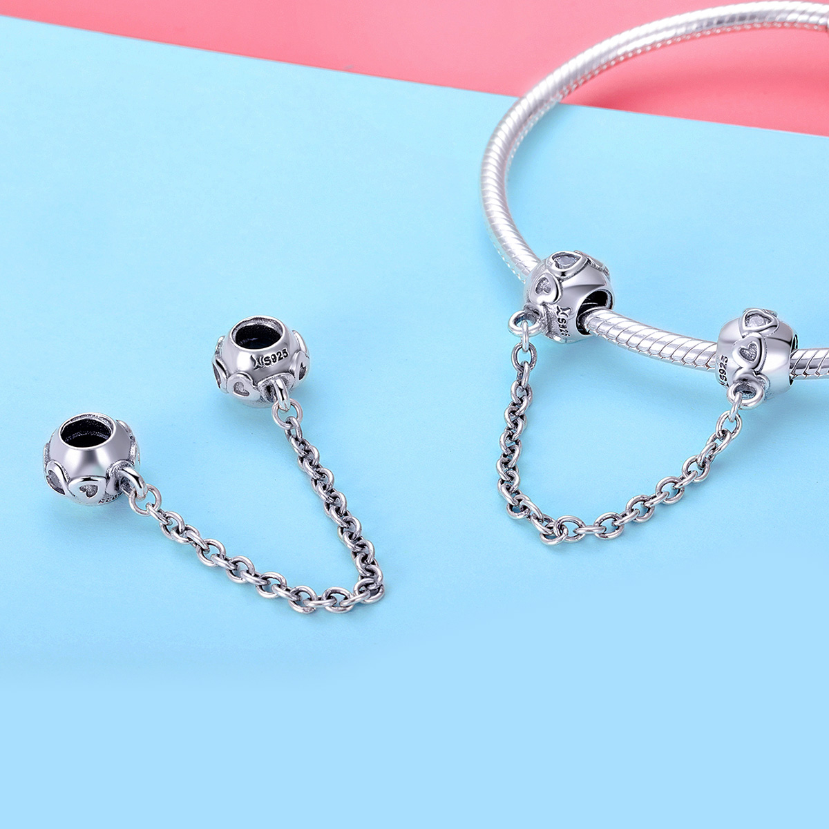 Pandora Style Schattig Veiligheidsketting - SCC736