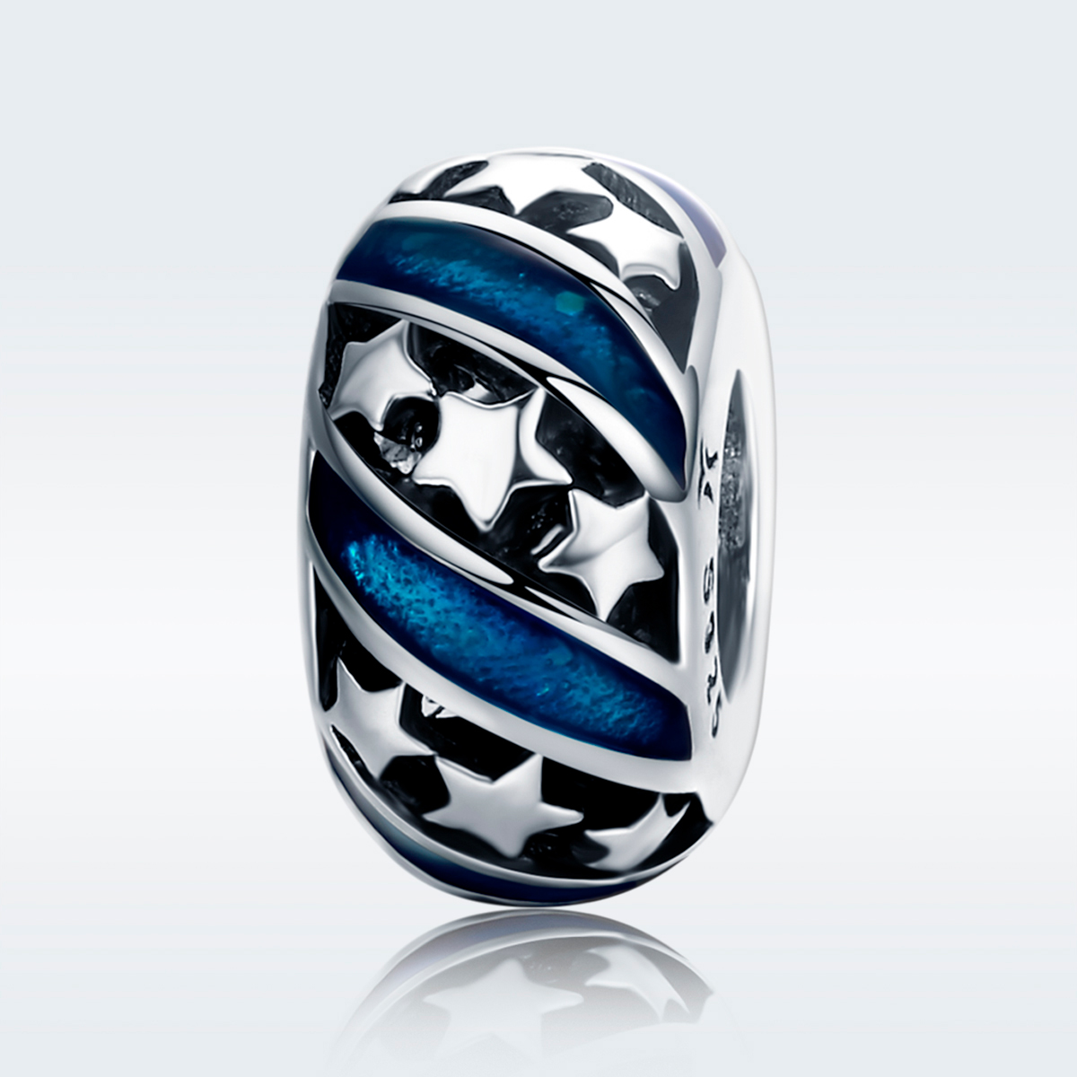 Pandora Style De Shining Star River Spacer Bedel - SCC636