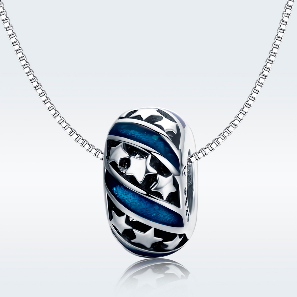 Pandora Style De Shining Star River Spacer Bedel - SCC636