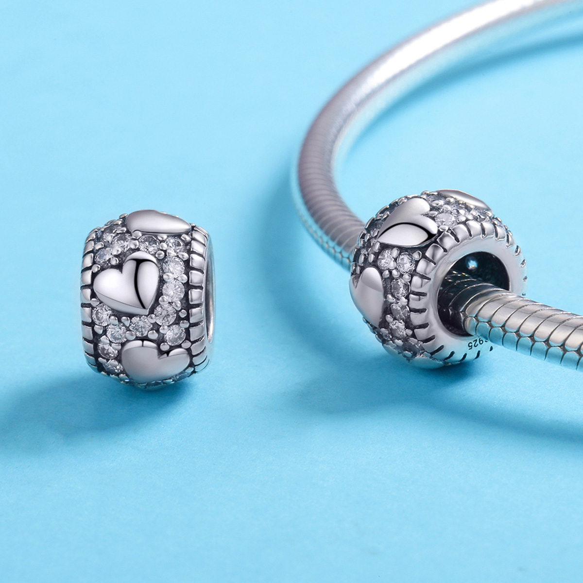 Pandora Style Schijn in mijn hart Spacer Bedel - SCC798