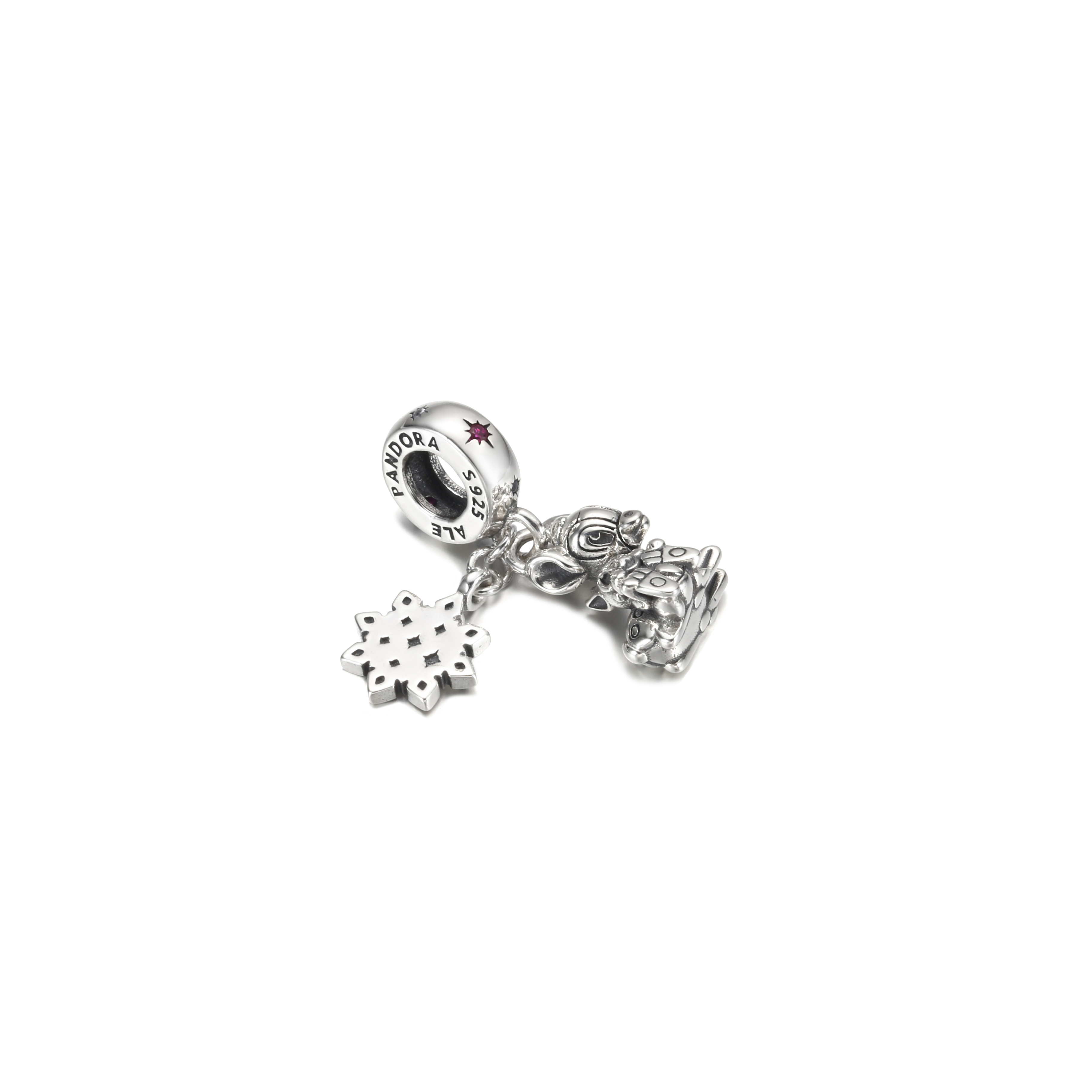 PANDORA Disney Bambi & Stampertje Hangende Bedel - 799647C01