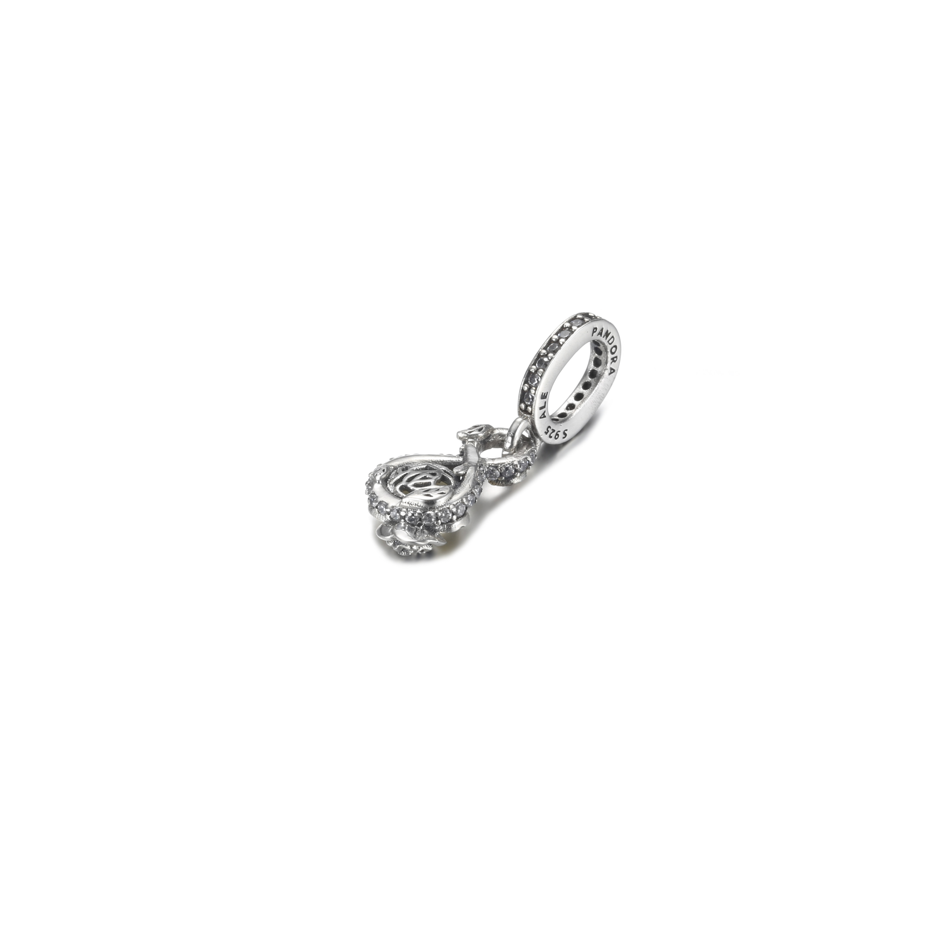 PANDORA Disney Belle Oneindigheid & Roos Hanger - 399525C01