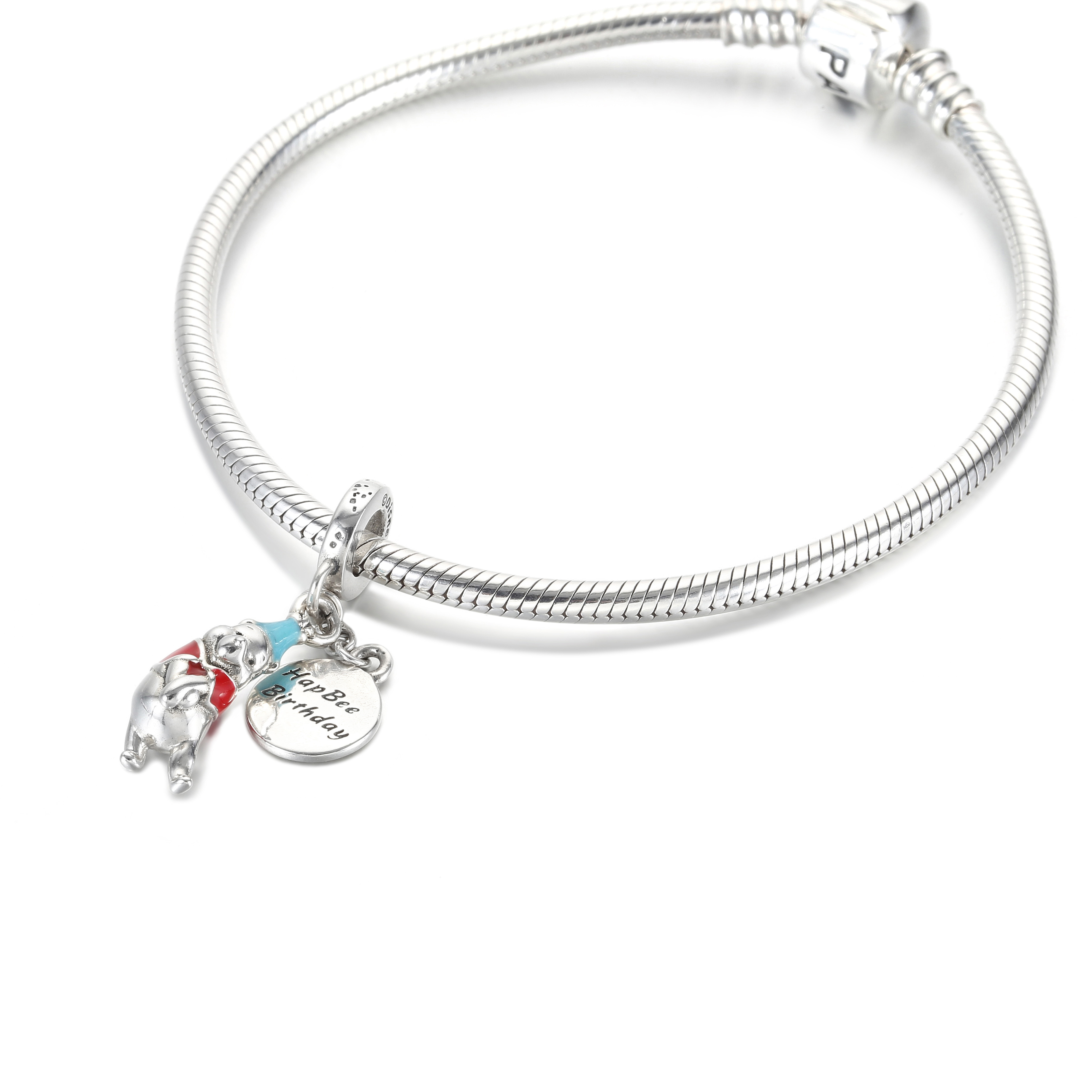 PANDORA Disney Winnie the Pooh Birthday Dangle Charm - 799385C01