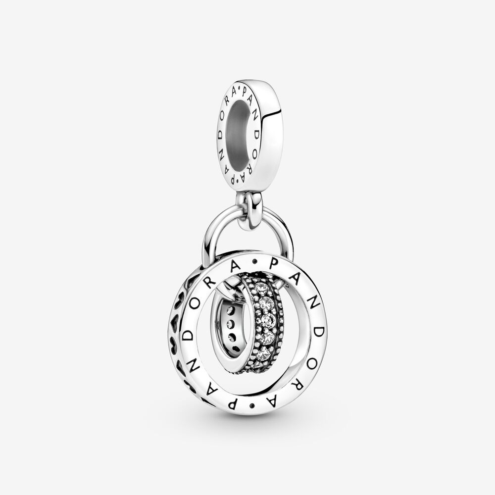 Pandora Logo Cirkels Hangende Bedel - 799490C01