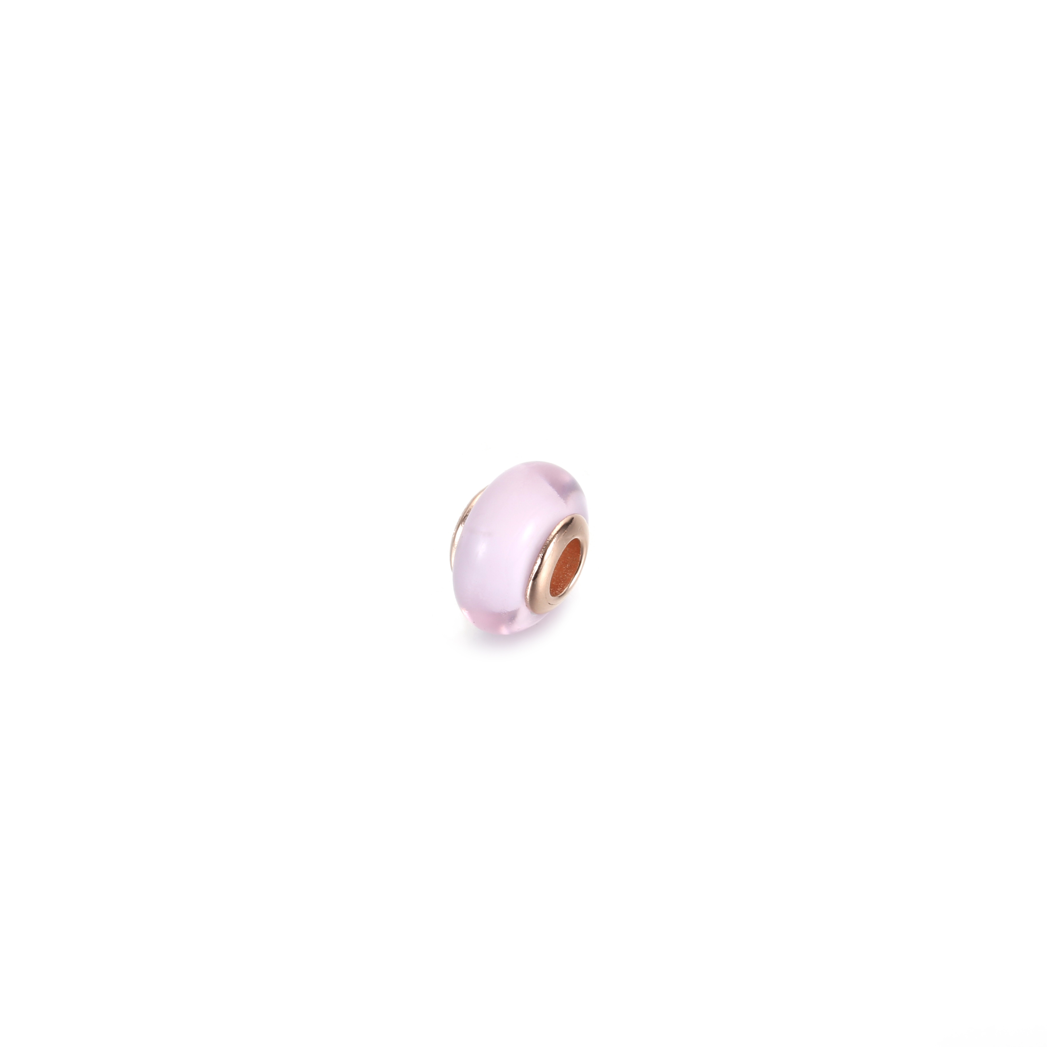 PANDORA Matte Pink Murano Glass Charm - 789421C00