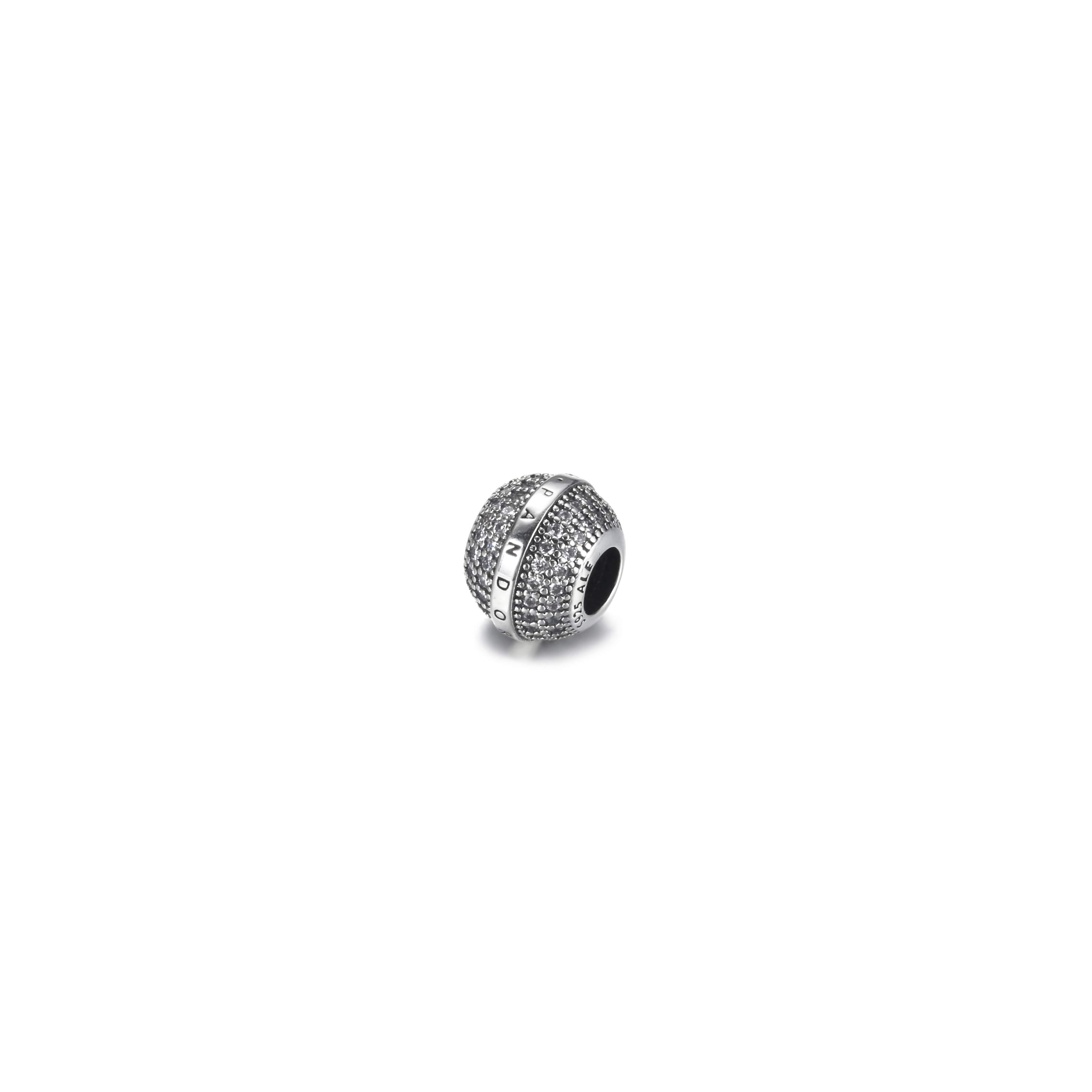 PANDORA Pavé & Logo Bedel - 799489C01