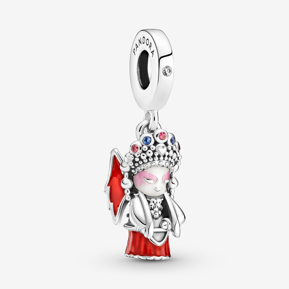 PANDORA Peking Opera Doll Dangle Charm - 799387C01