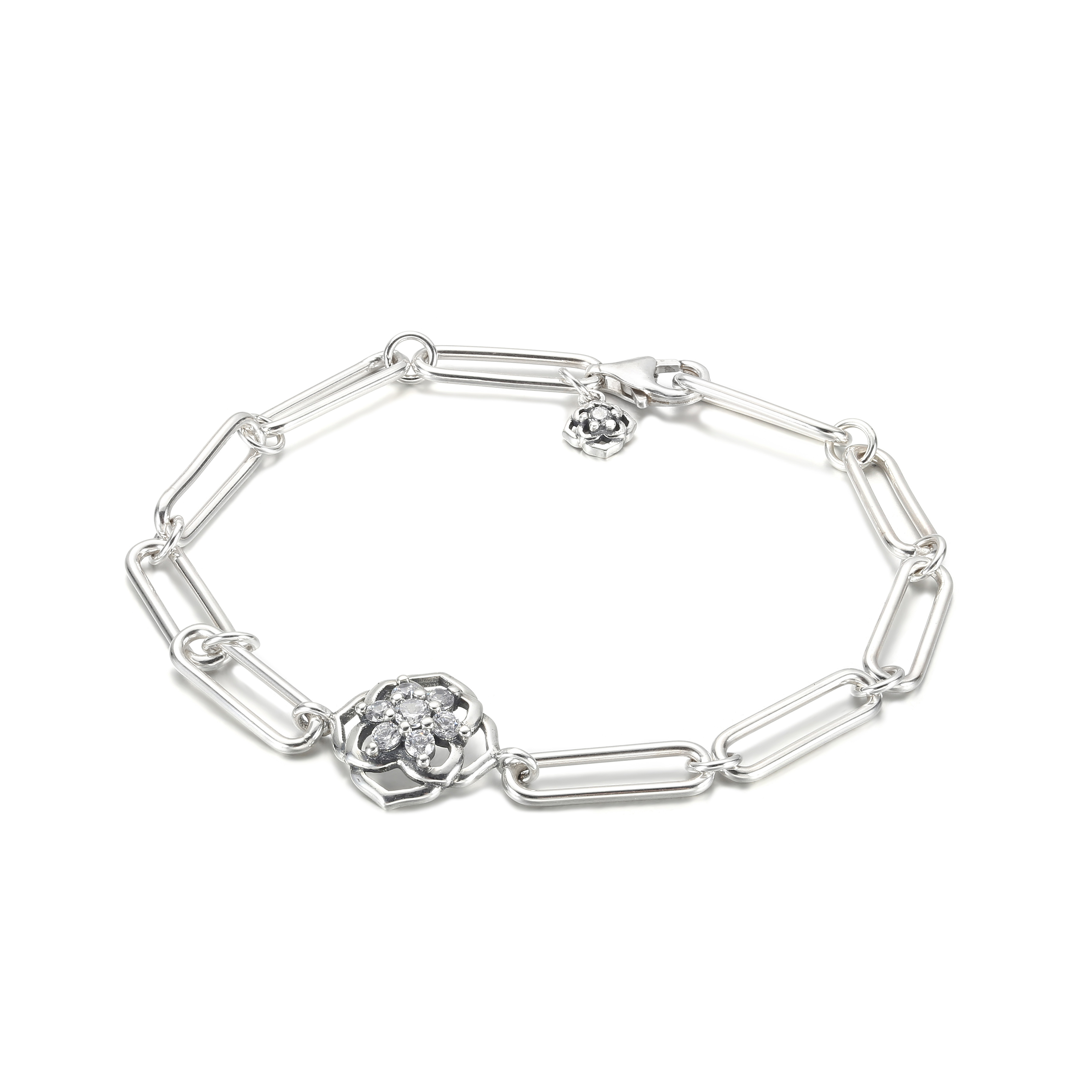 PANDORA Rose Petals Link Bracelet - 599409C01