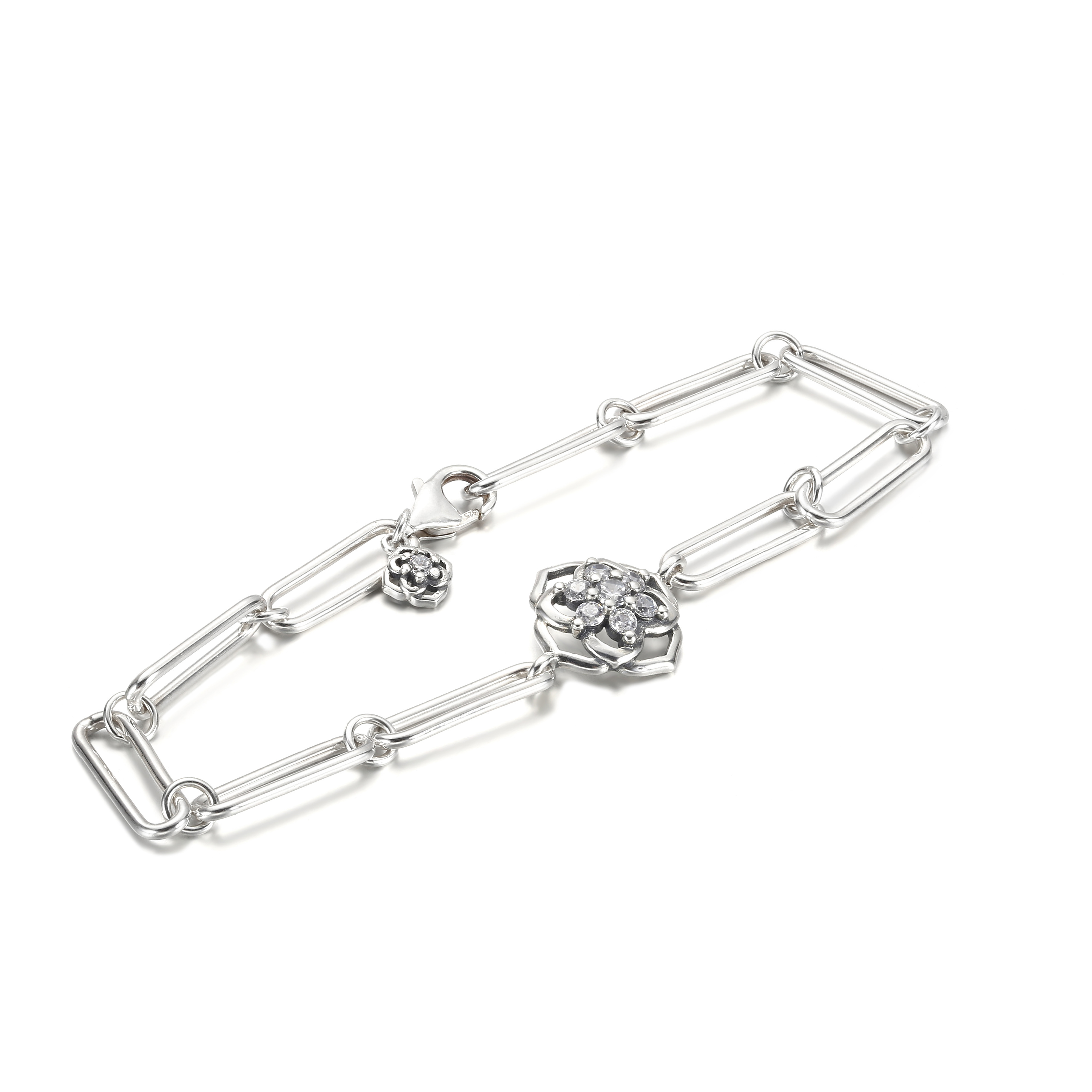 PANDORA Rose Petals Link Bracelet - 599409C01