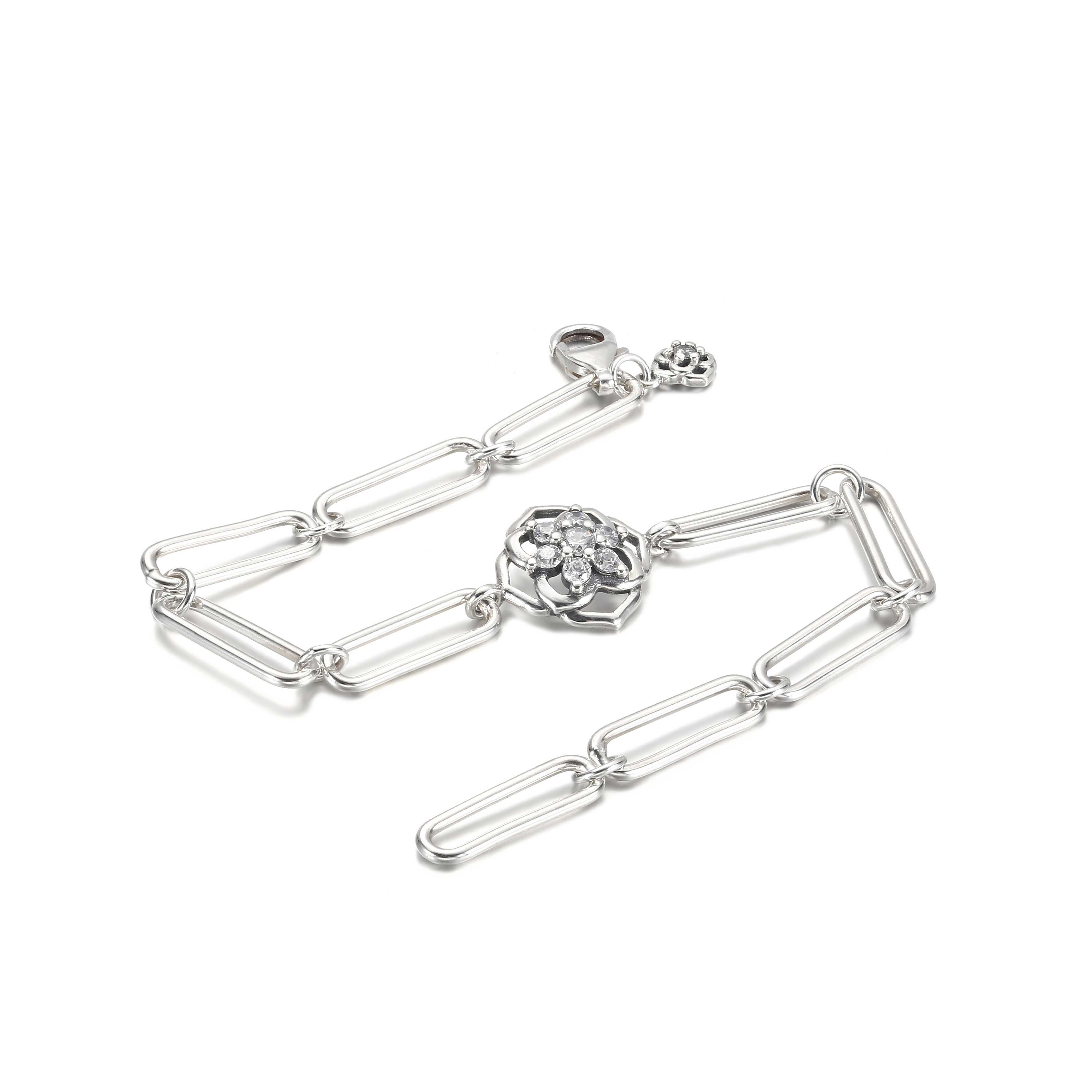 PANDORA Rose Petals Link Bracelet - 599409C01