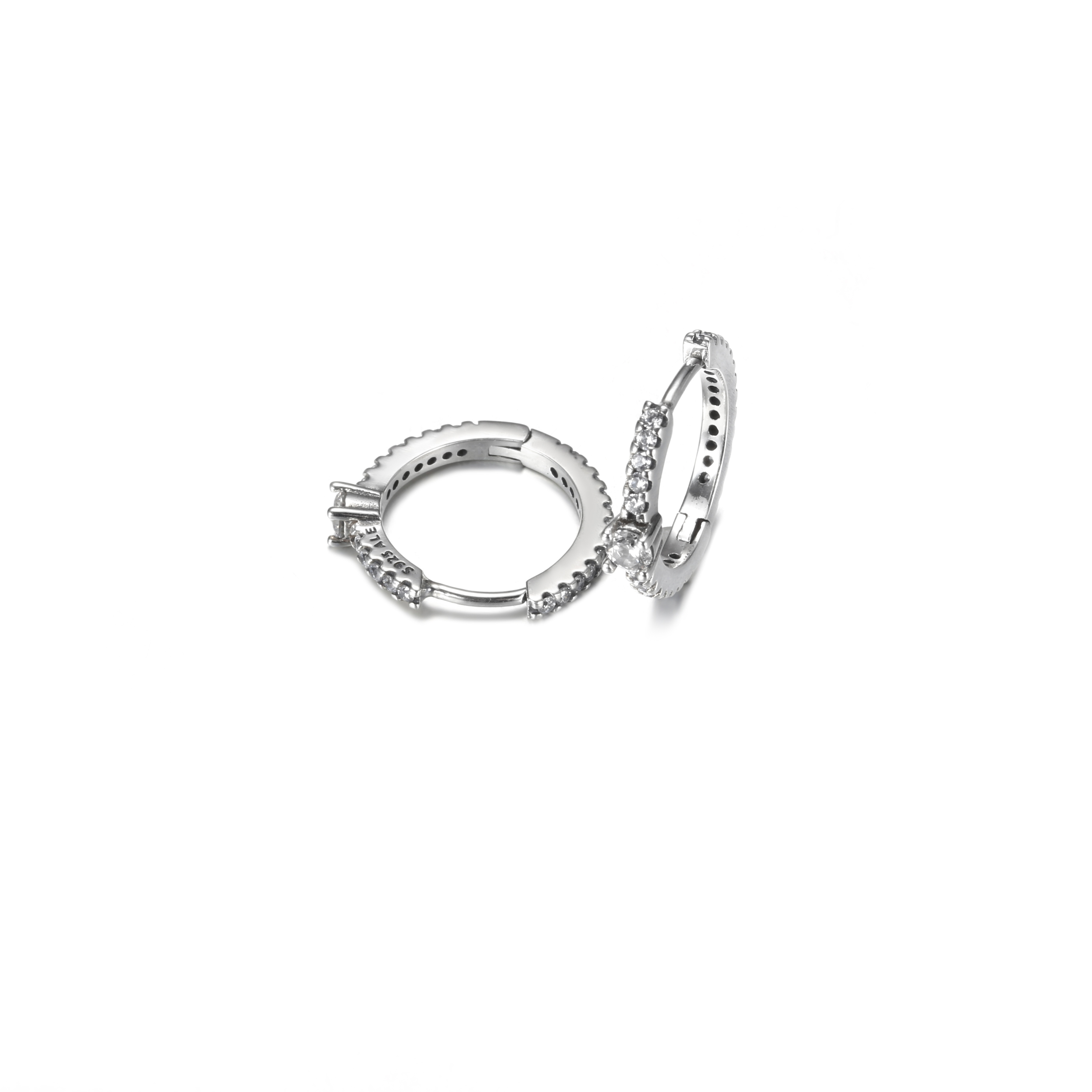 PANDORA Sparkling Hoop Earrings - 299406C01