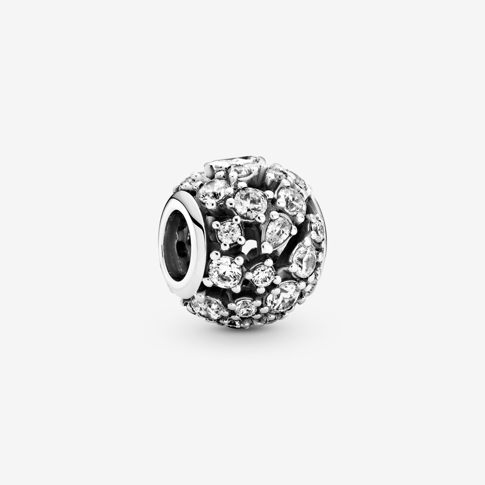 PANDORA Sparkling Round Openwork Charm - 799225C01