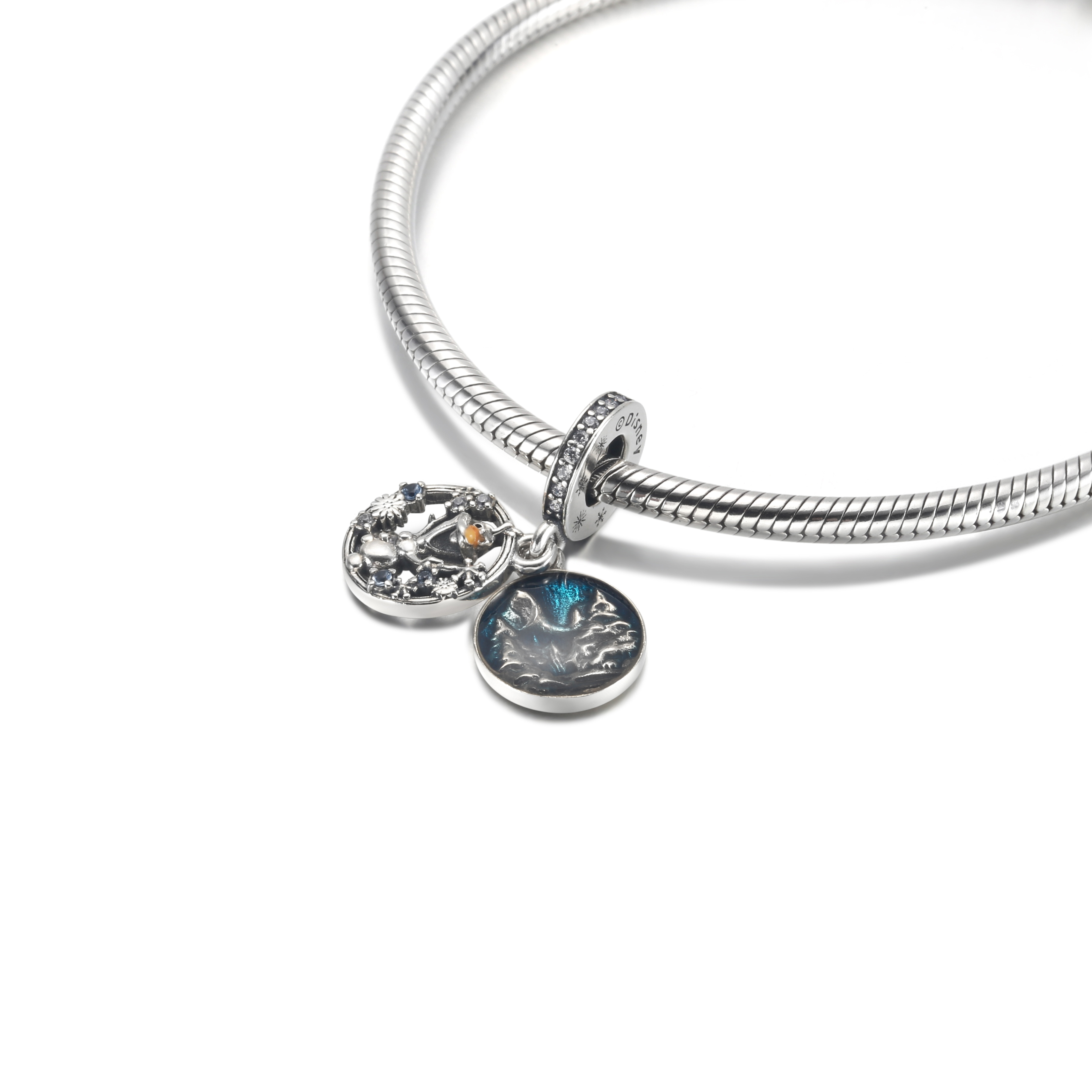 PANDORA Disney Frozen Sneeuw Olaf Dubbele Hangende Bedel - 799638C01