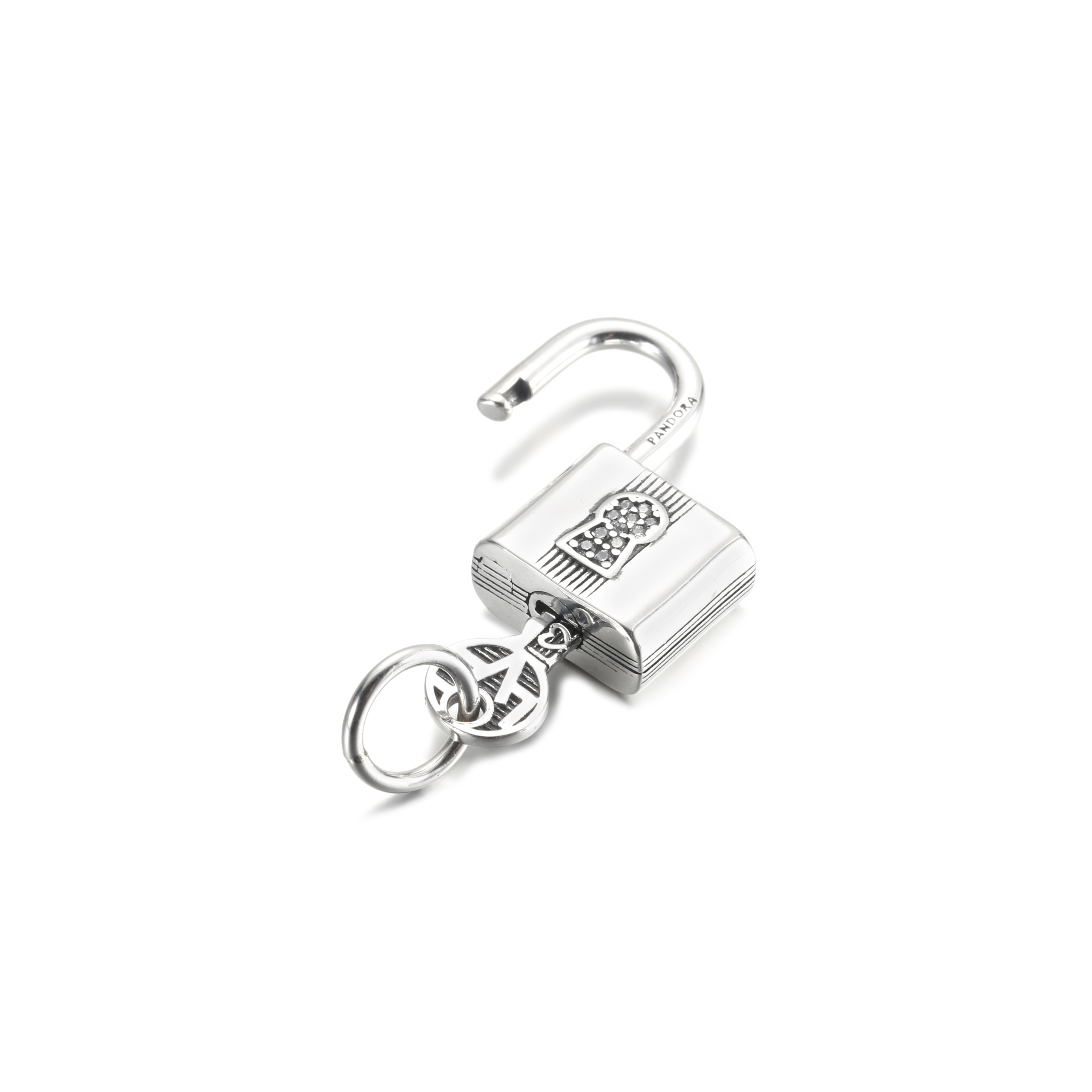 PANDORA Hangslot en Sleutel Hangende Bedel - 790088C01