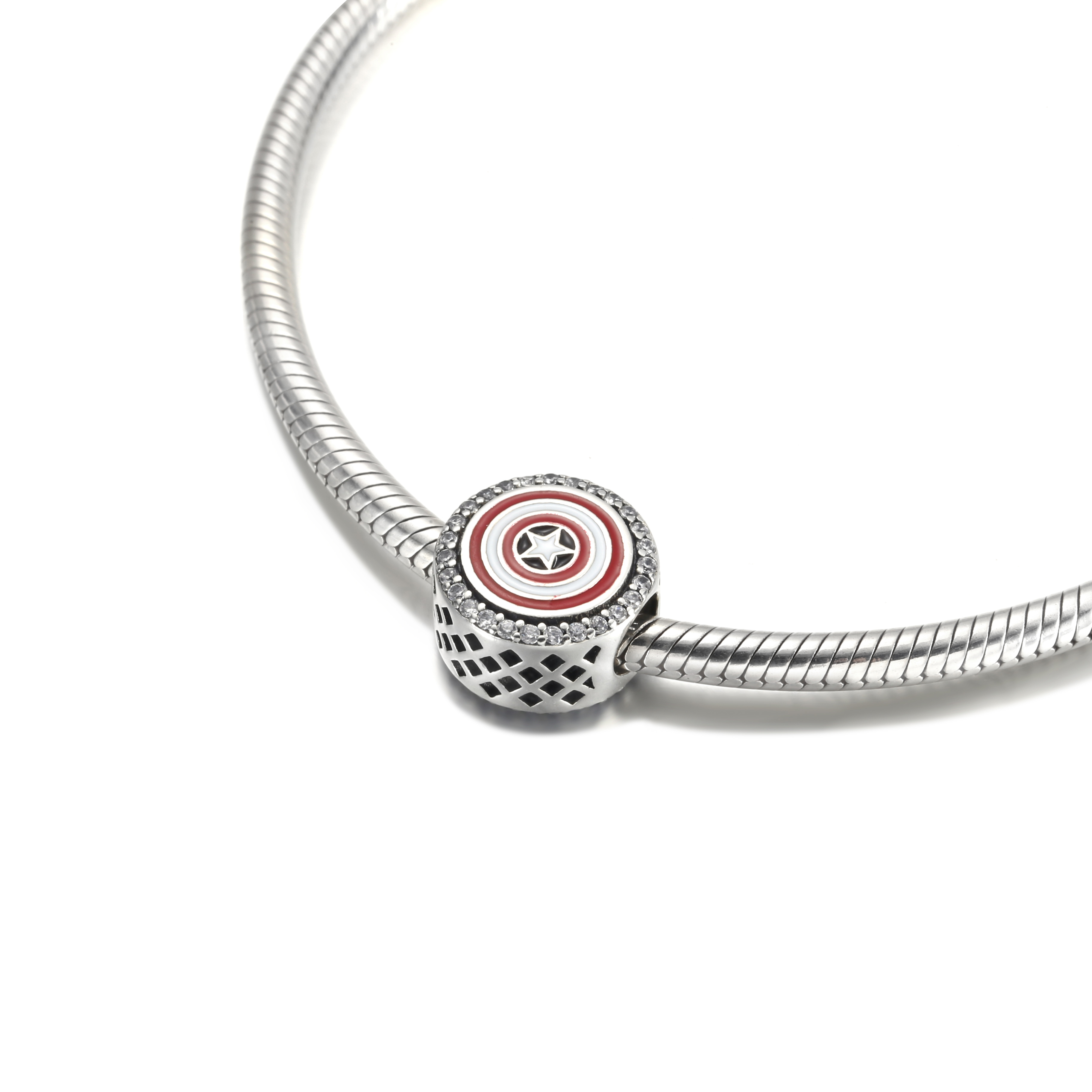 PANDORA Marvel - Captain America's, De Eerste Avenger Bedel - P-D-3623