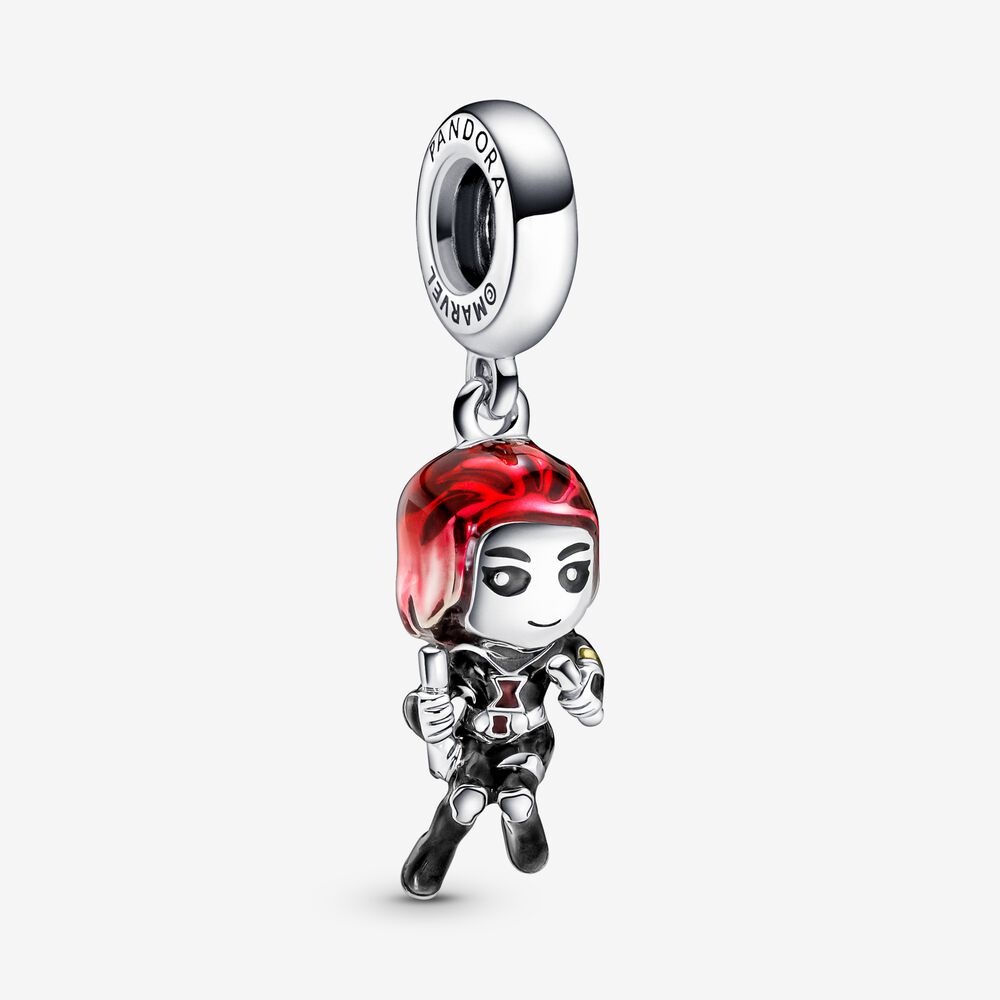 PANDORA Marvel The Avengers Black Widow Hangende Bedel - 790785C01