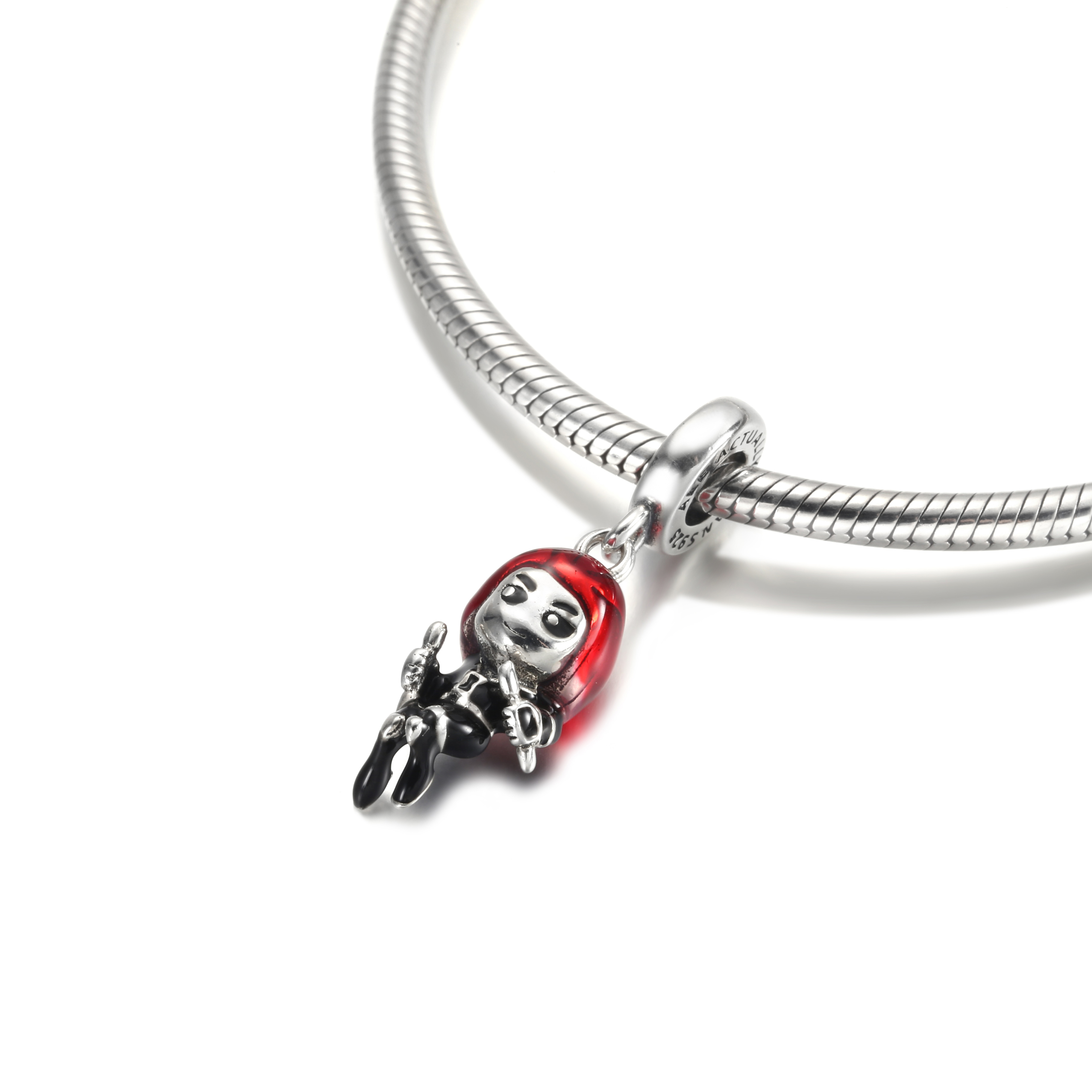 PANDORA Marvel The Avengers Black Widow Hangende Bedel - 790785C01