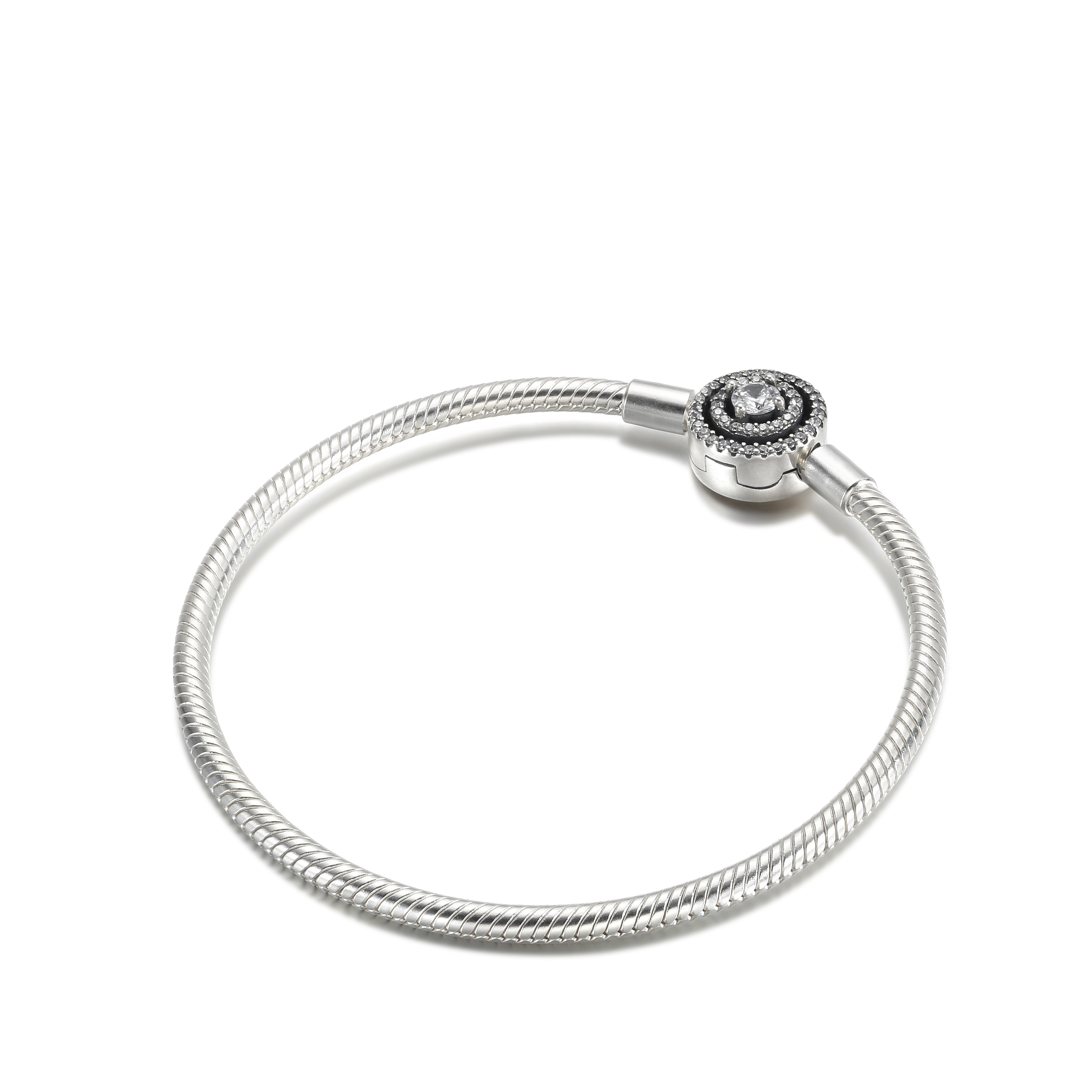 Pandora Moments Stralenkrans Snake Chain Armband - 590038C01