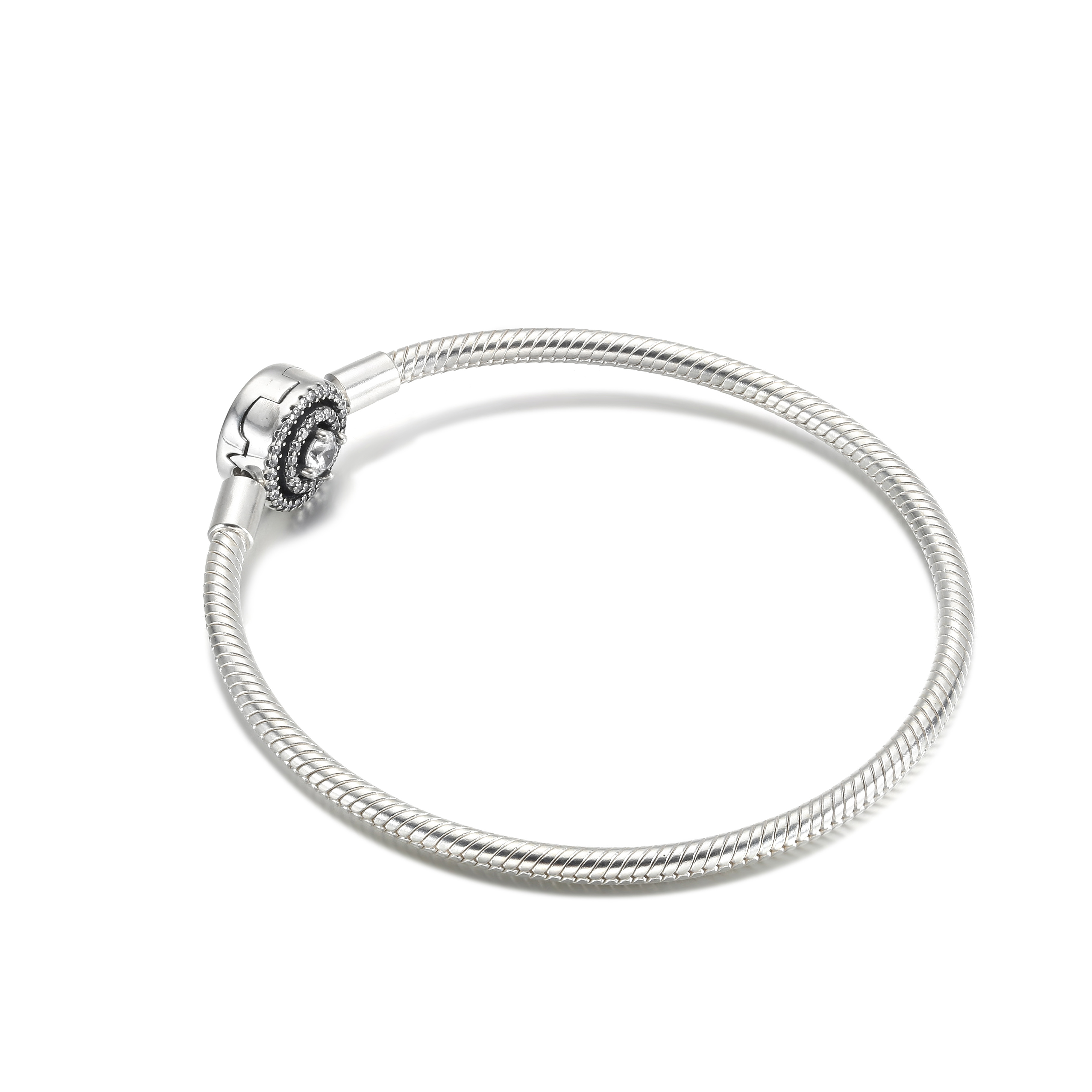 Pandora Moments Stralenkrans Snake Chain Armband - 590038C01