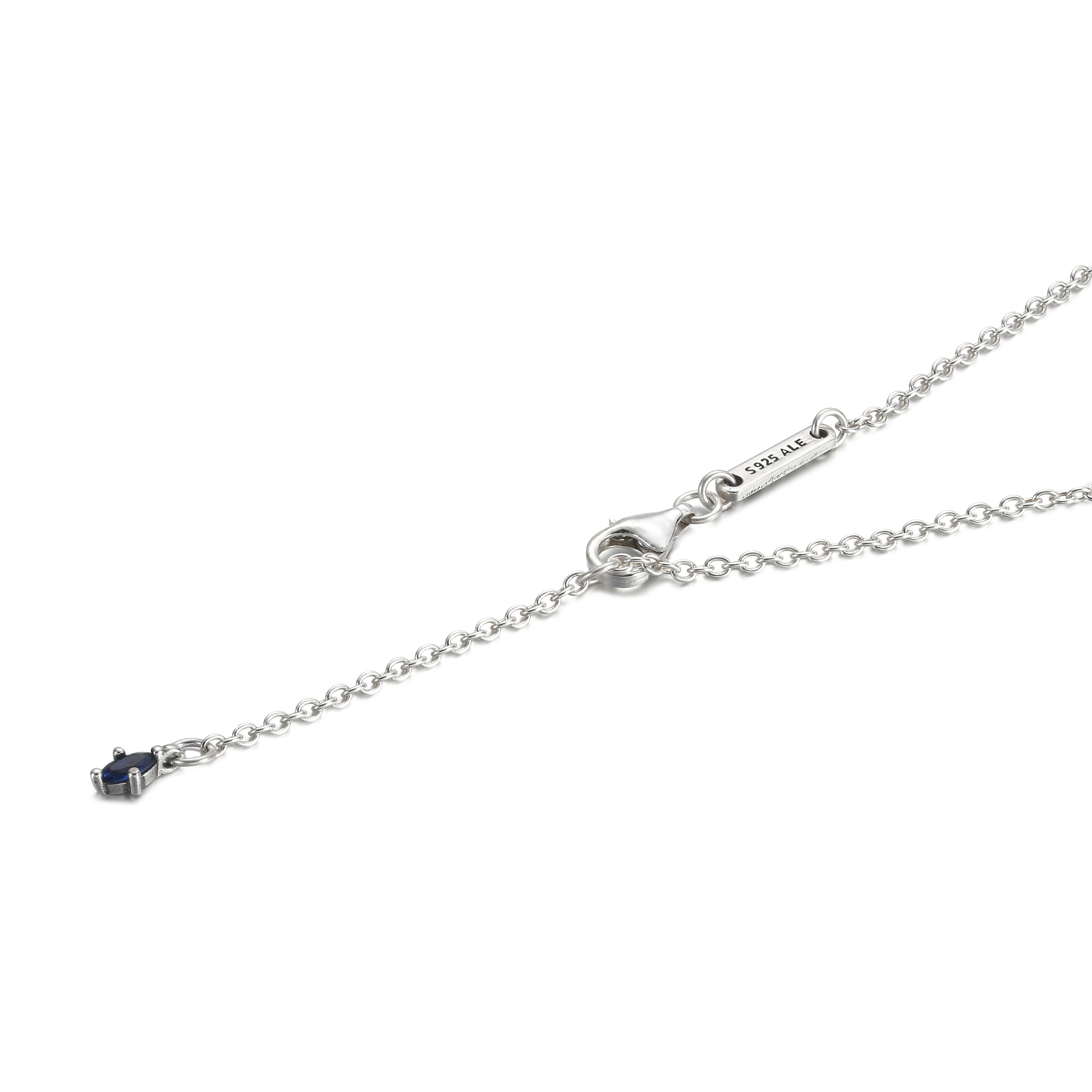 PANDORA Sprankelende Statement Stralenkrans Ketting met Hanger - 390055C01