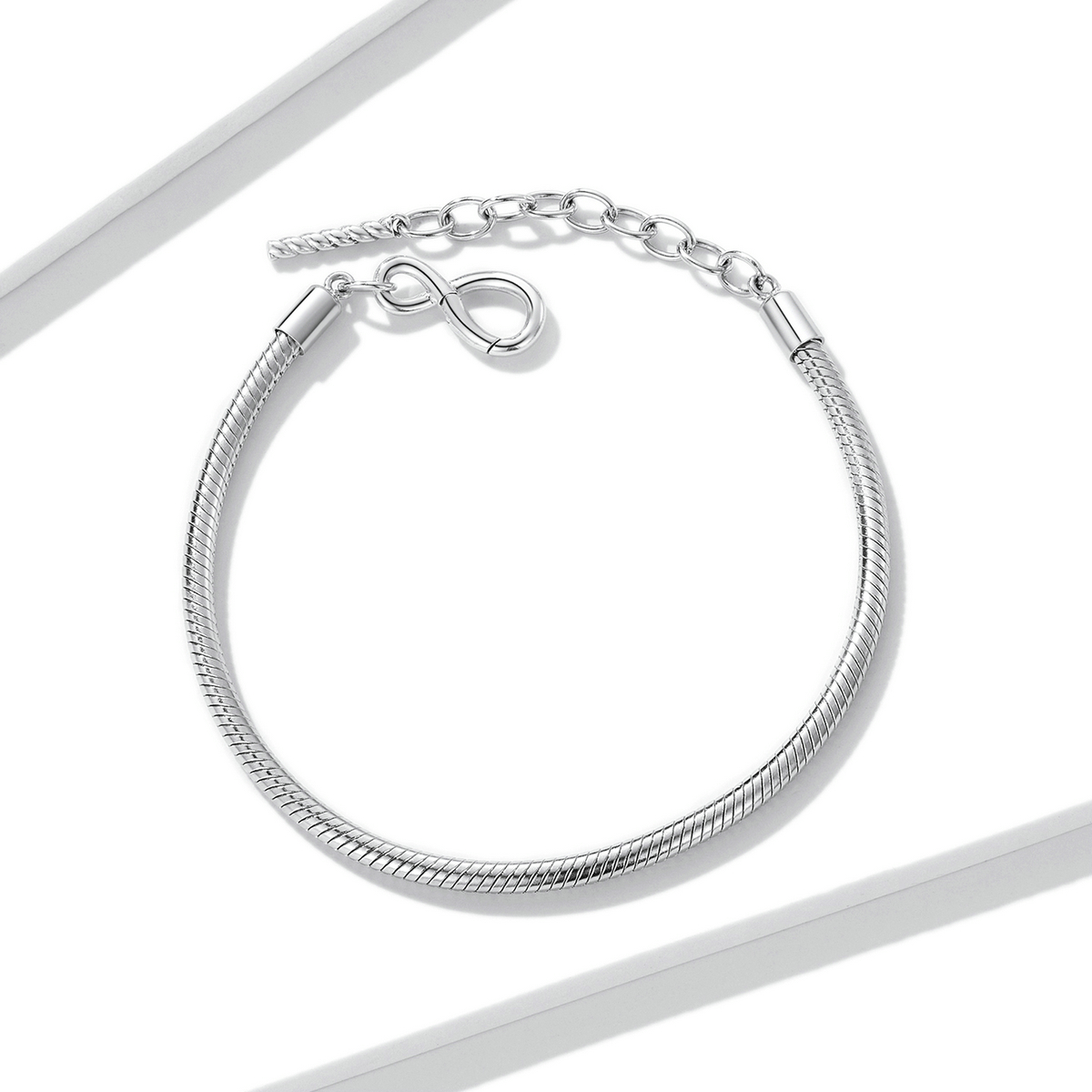 Pandora Style Eenvoudig en oneindig Armband - BSB085