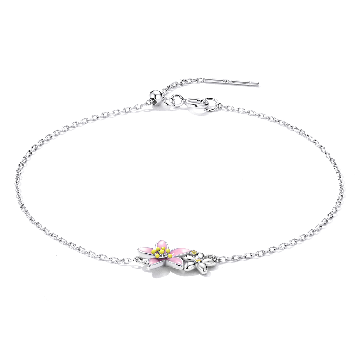 Pandora Style Mooie Sakura Armband - SCB232