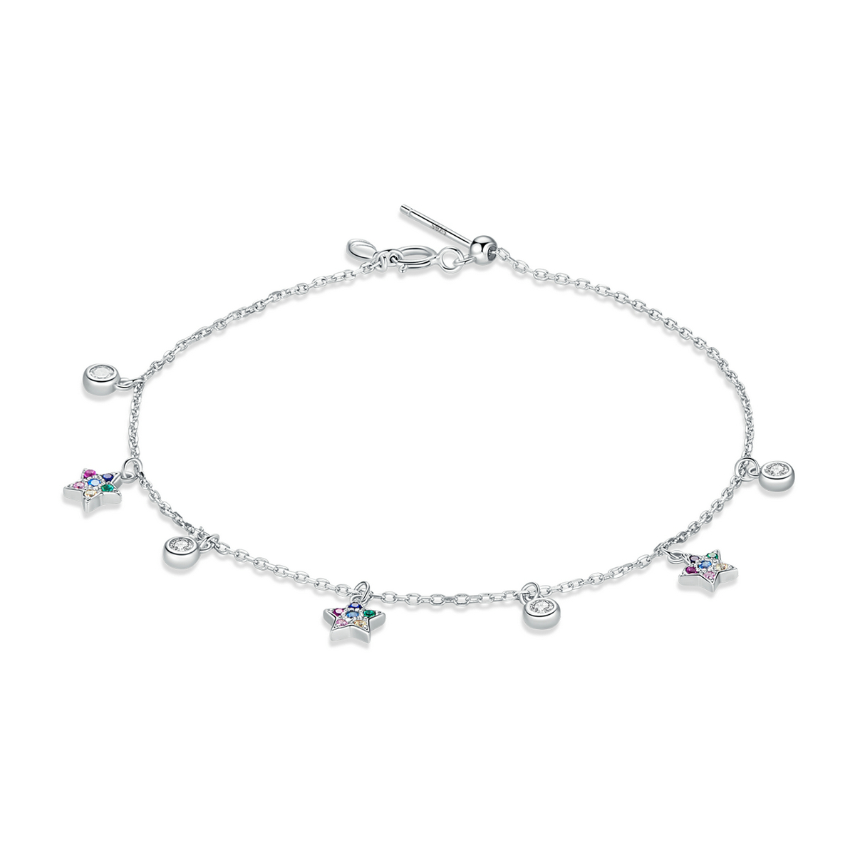 Pandora Style Ster Armband - SCB227