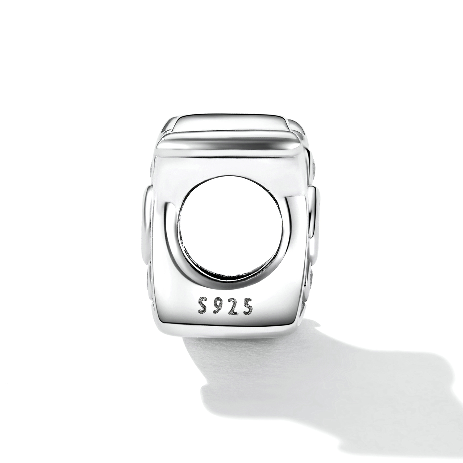 Pandora Style Art Paars Zirkonium Spacer Bedel - SCC2294