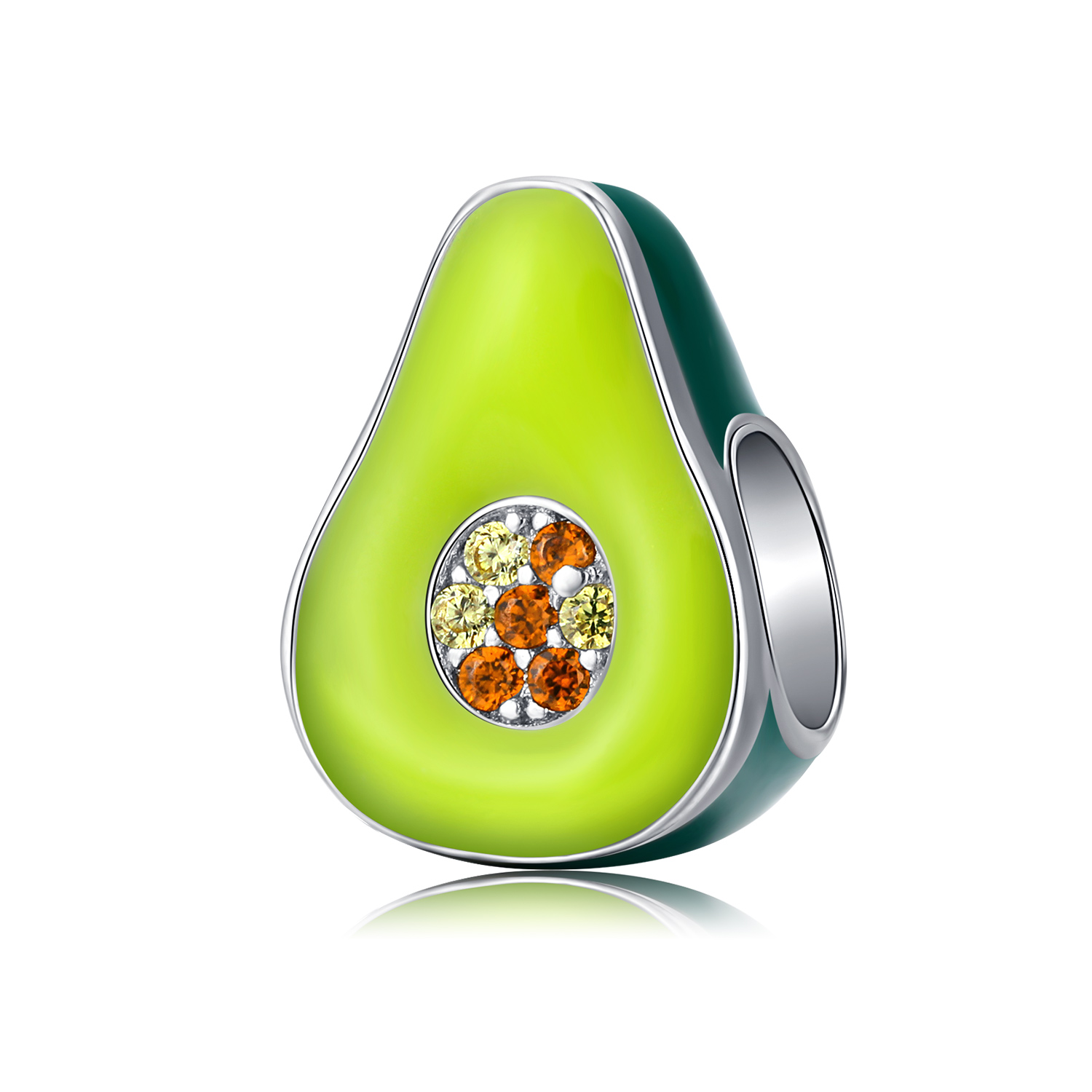 Pandora Style Avocado Bedel - BSC129