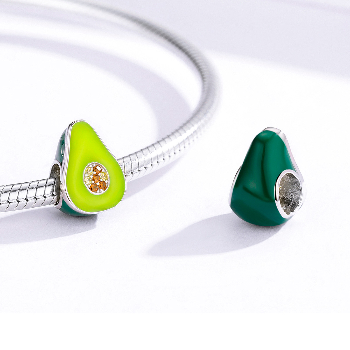 Pandora Style Avocado Bedel - BSC129