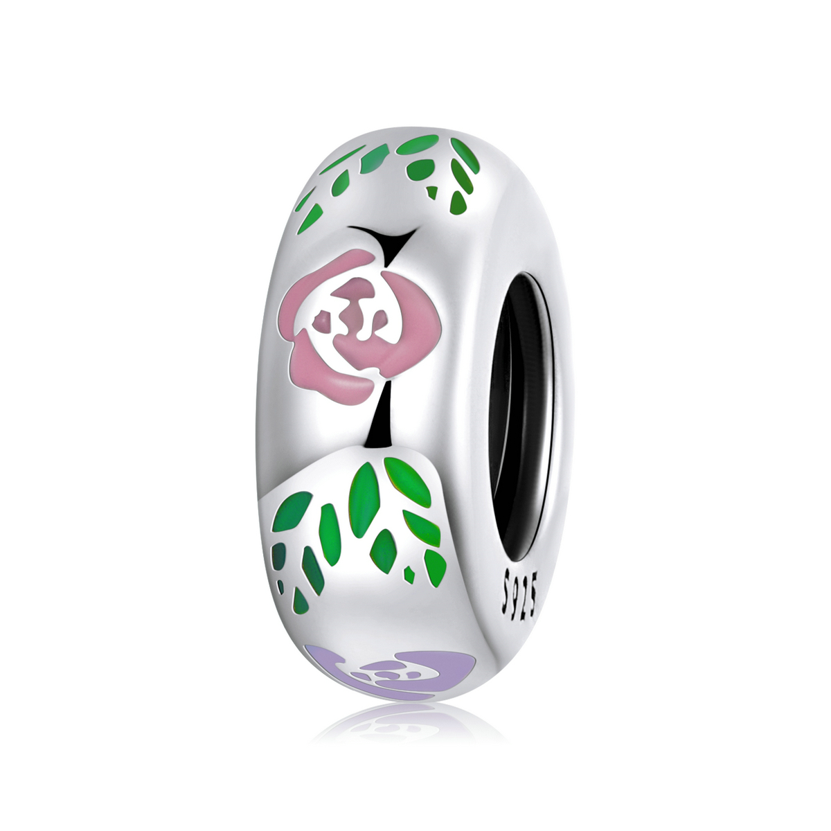 Pandora Style Bloem Doodle Bedel - BSC596