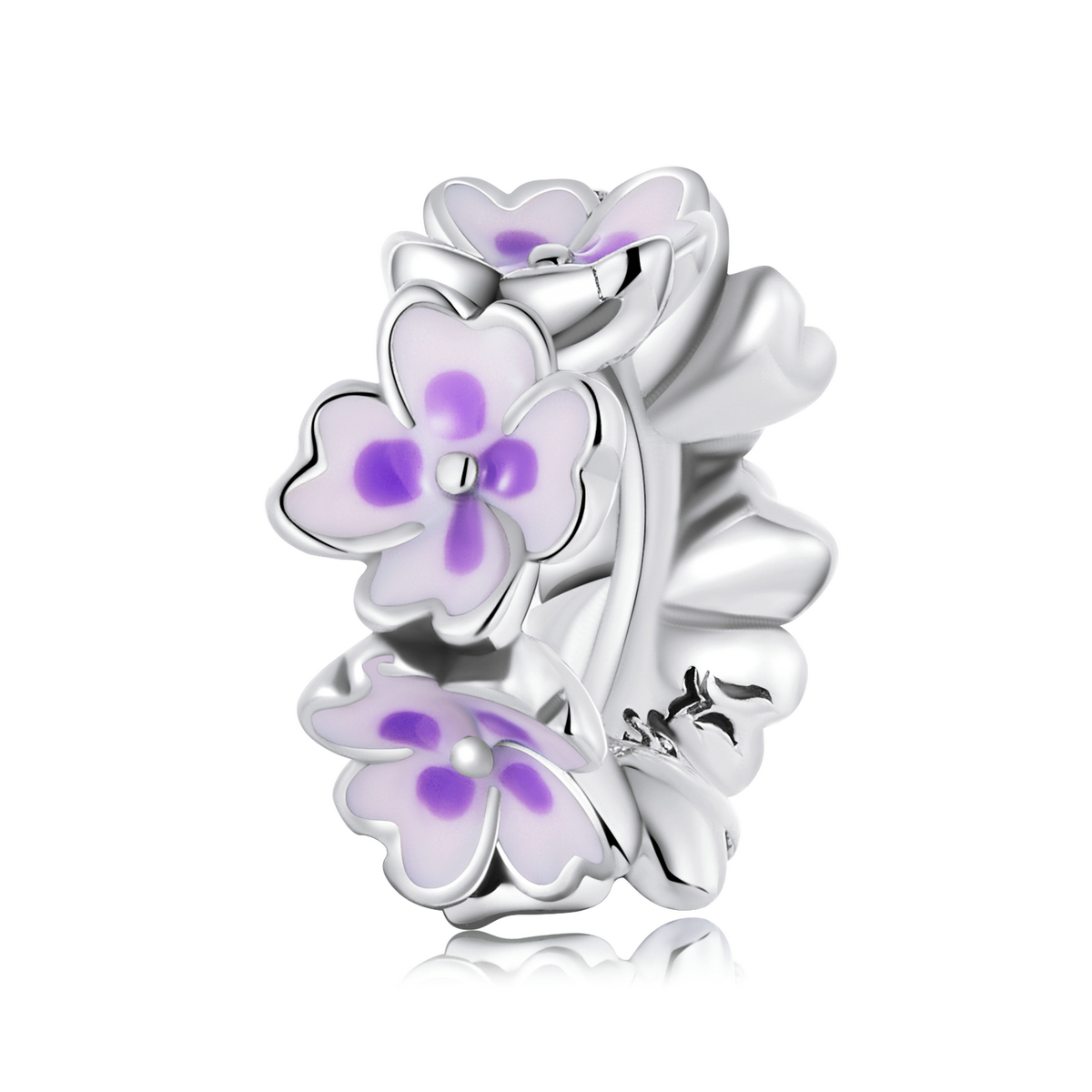 Pandora Style Bloemen Spacer Bedel - SCC2212