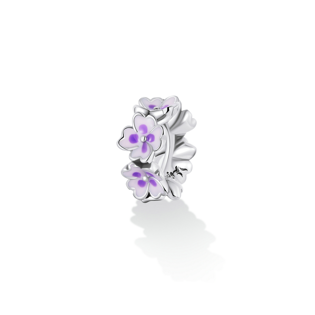 Pandora Style Bloemen Spacer Bedel - SCC2212