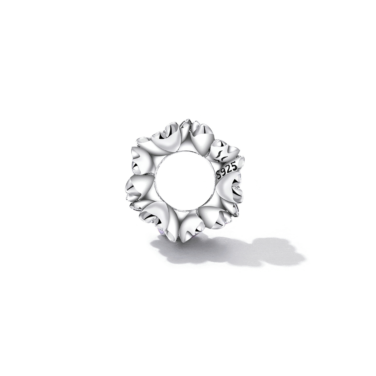 Pandora Style Bloemen Spacer Bedel - SCC2212