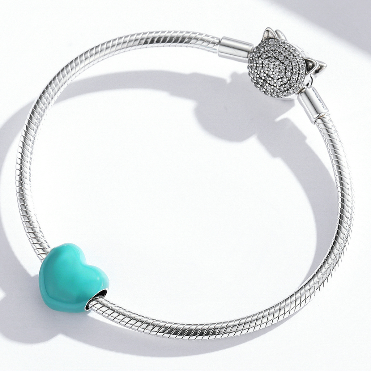 Pandora Style Eenvoudige liefde Bedel - SCC1986-BU