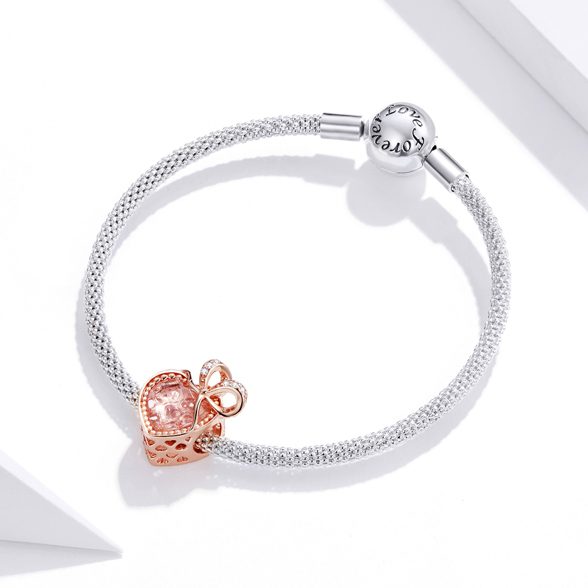 Pandora Style Geschenk van liefde Bedel - BSC398