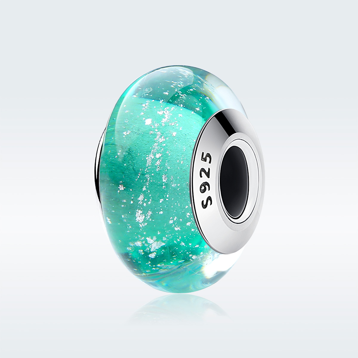 Pandora Style Groen Murano Glas Bedel - SCZ021