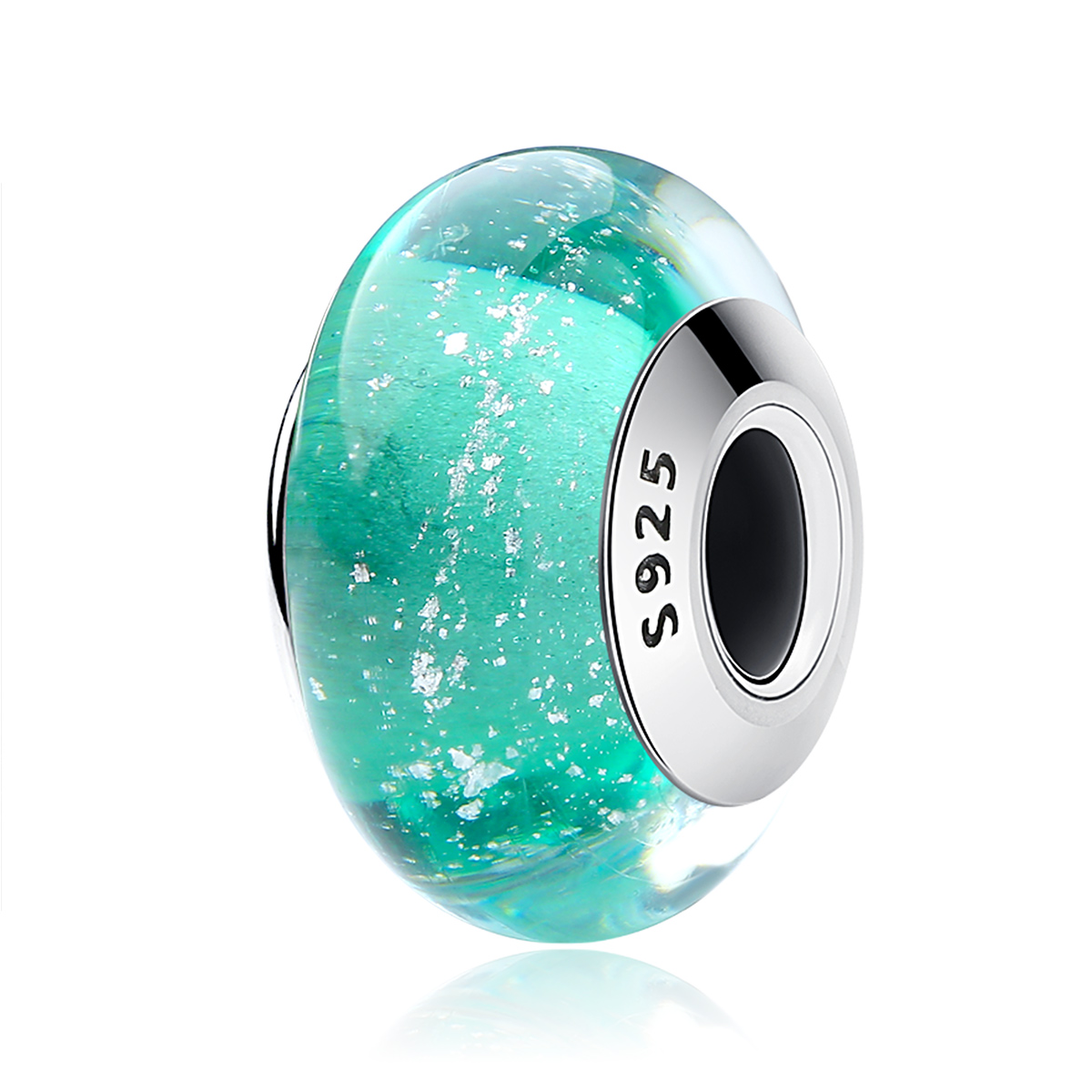 Pandora Style Groen Murano Glas Bedel - SCZ021