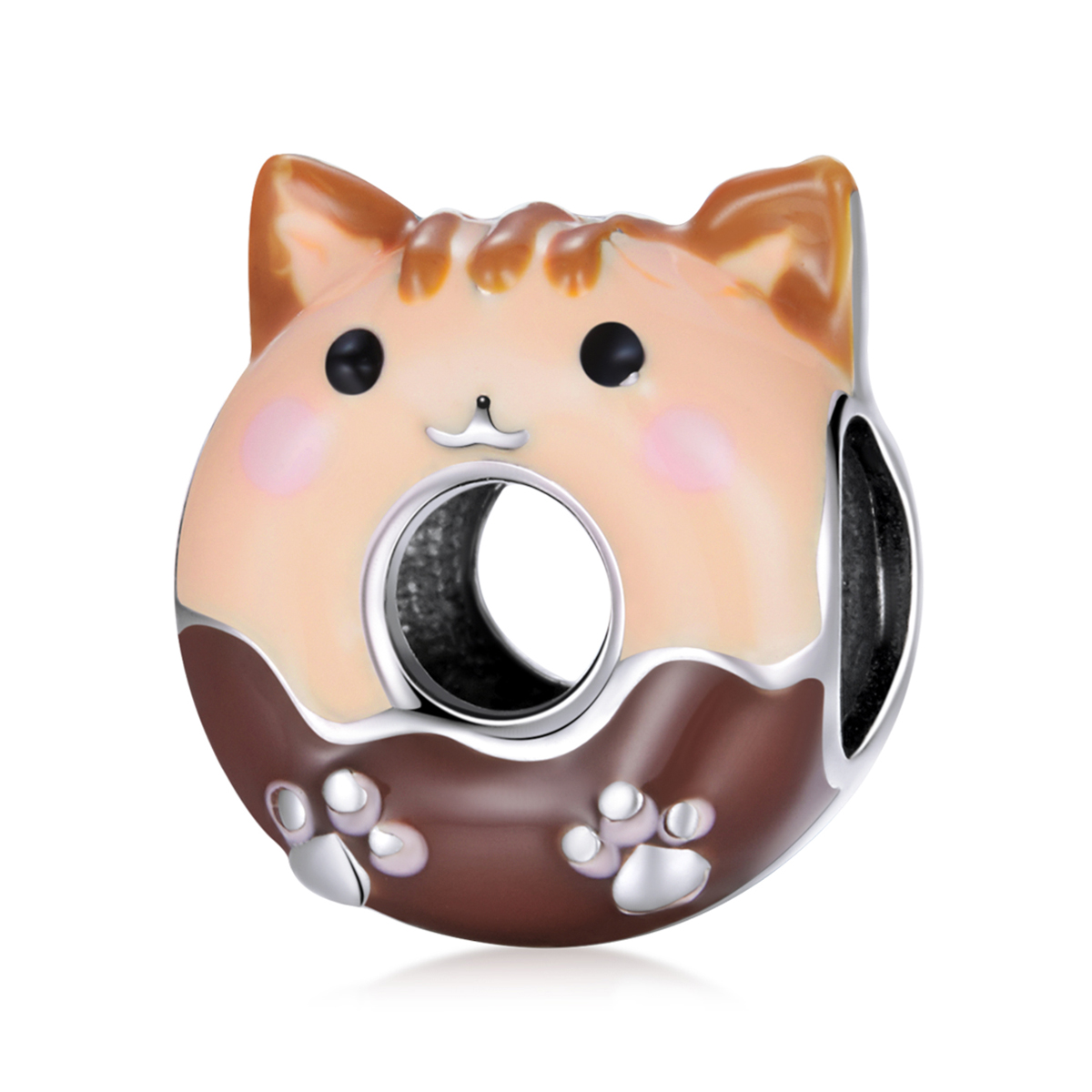 Pandora Style Kitty Donuts Bedel - SCC1877