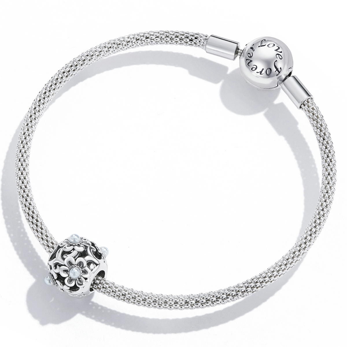 Pandora Style Klassieke bloemen Bedel - SCC2182