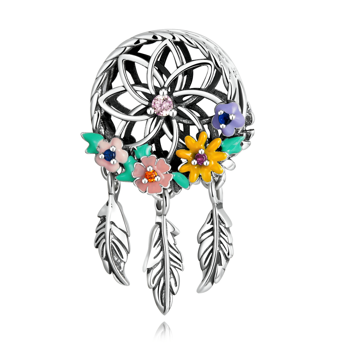 Pandora Style Krans Dream Catcher Bedel - BSC589