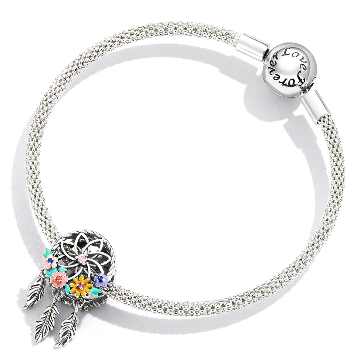 Pandora Style Krans Dream Catcher Bedel - BSC589