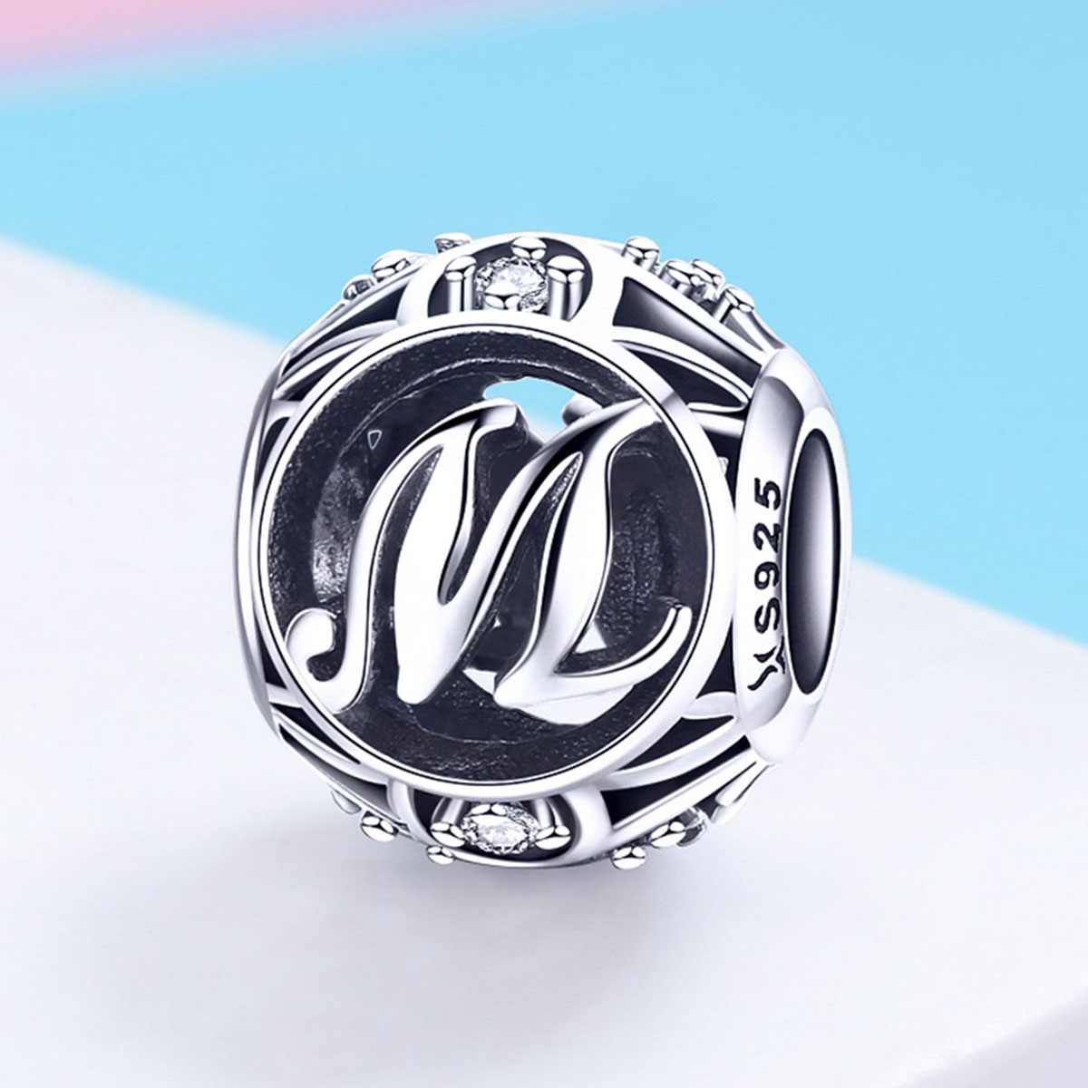 Pandora Style Letter-M Bedel - SCC738-M