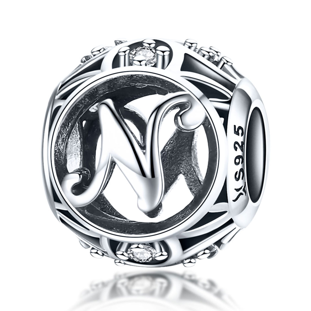 Pandora Style Letter-N Bedel - SCC738-N